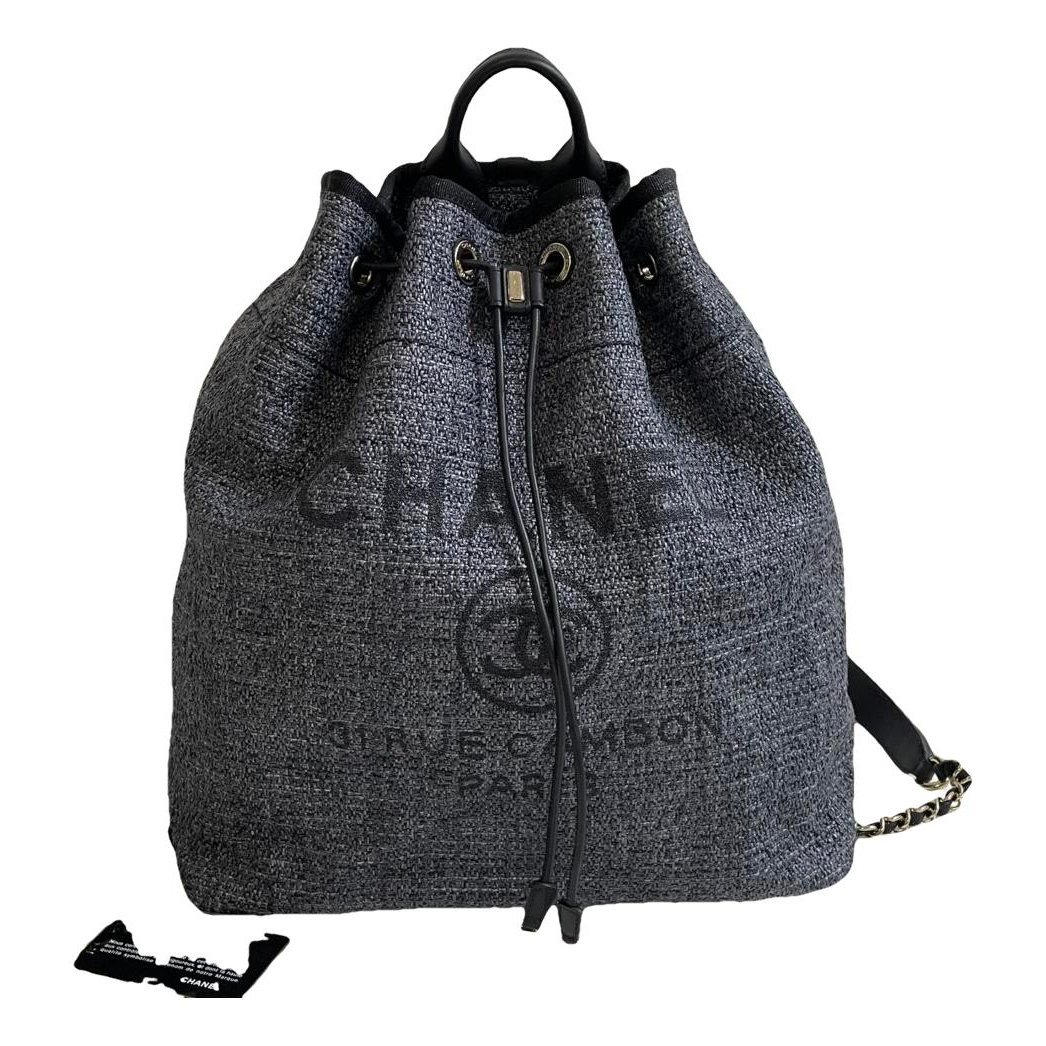 Deauville tweed backpack