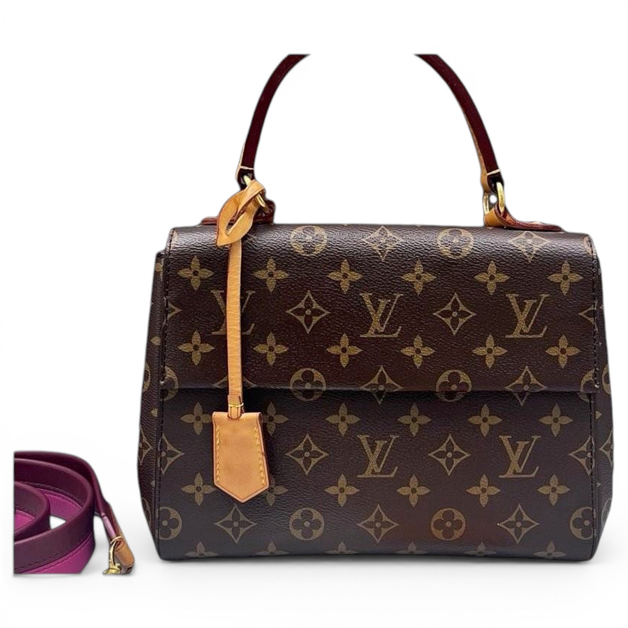Cluny leather handbag