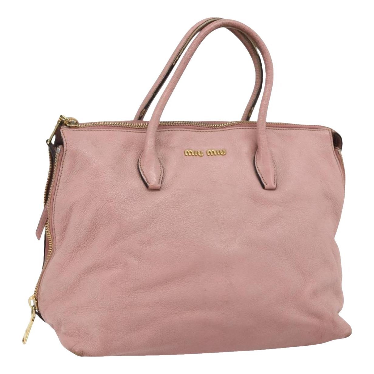 Leather handbag