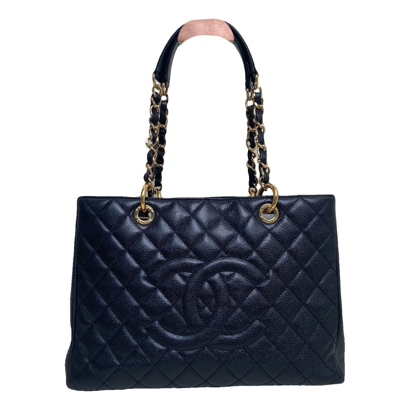 Grand shopping leather tote