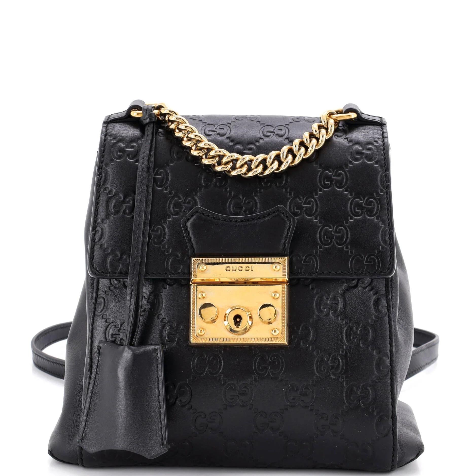 Leather backpack