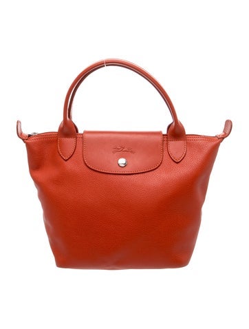 Leather Top Handle Bag