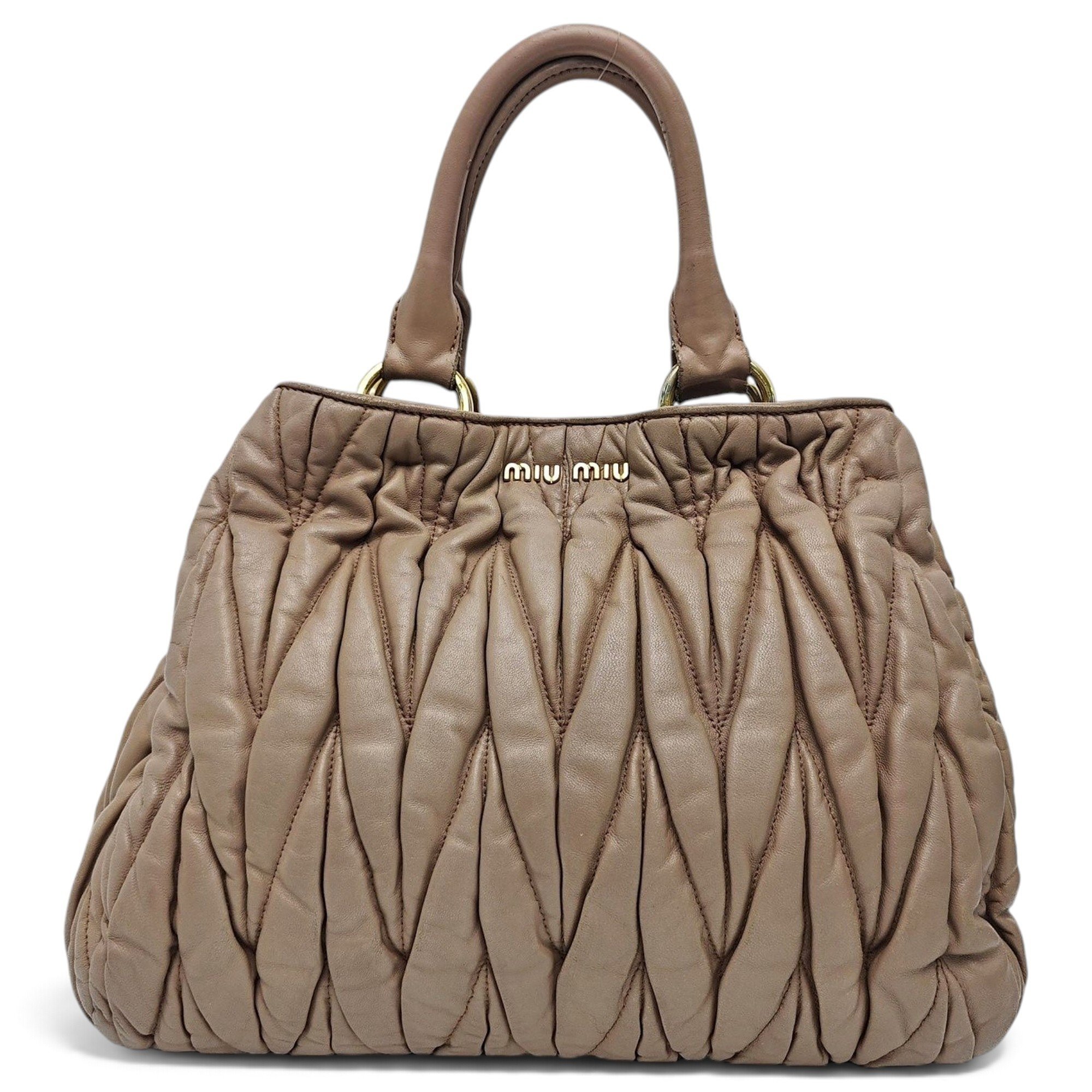 Leather handbag