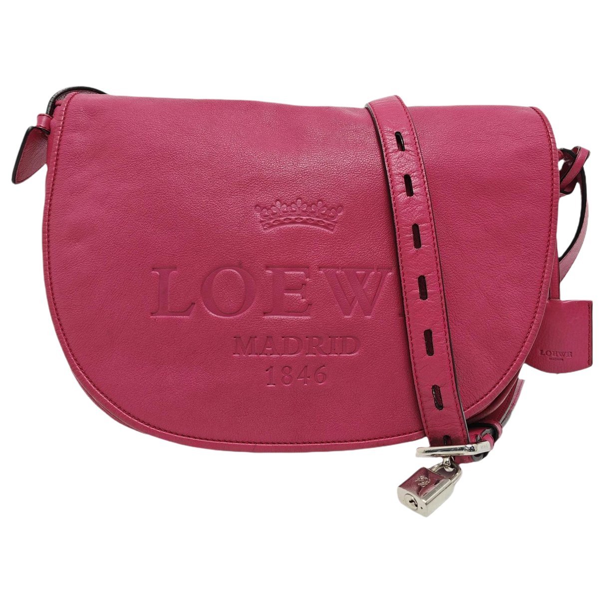 Leather crossbody bag