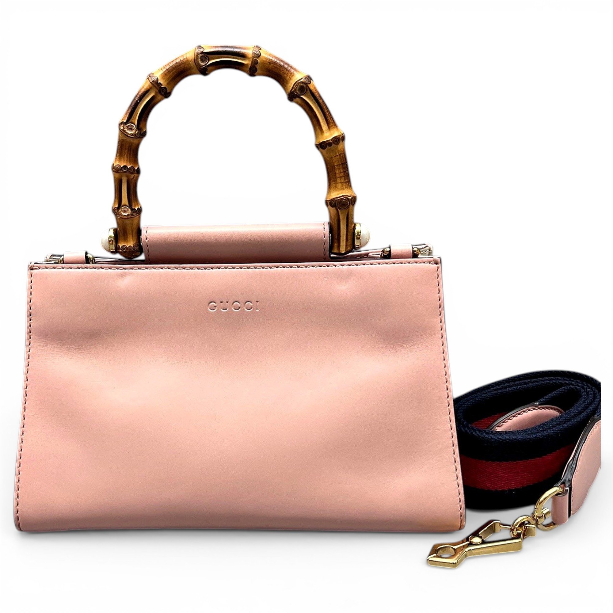 Nymphaea leather handbag