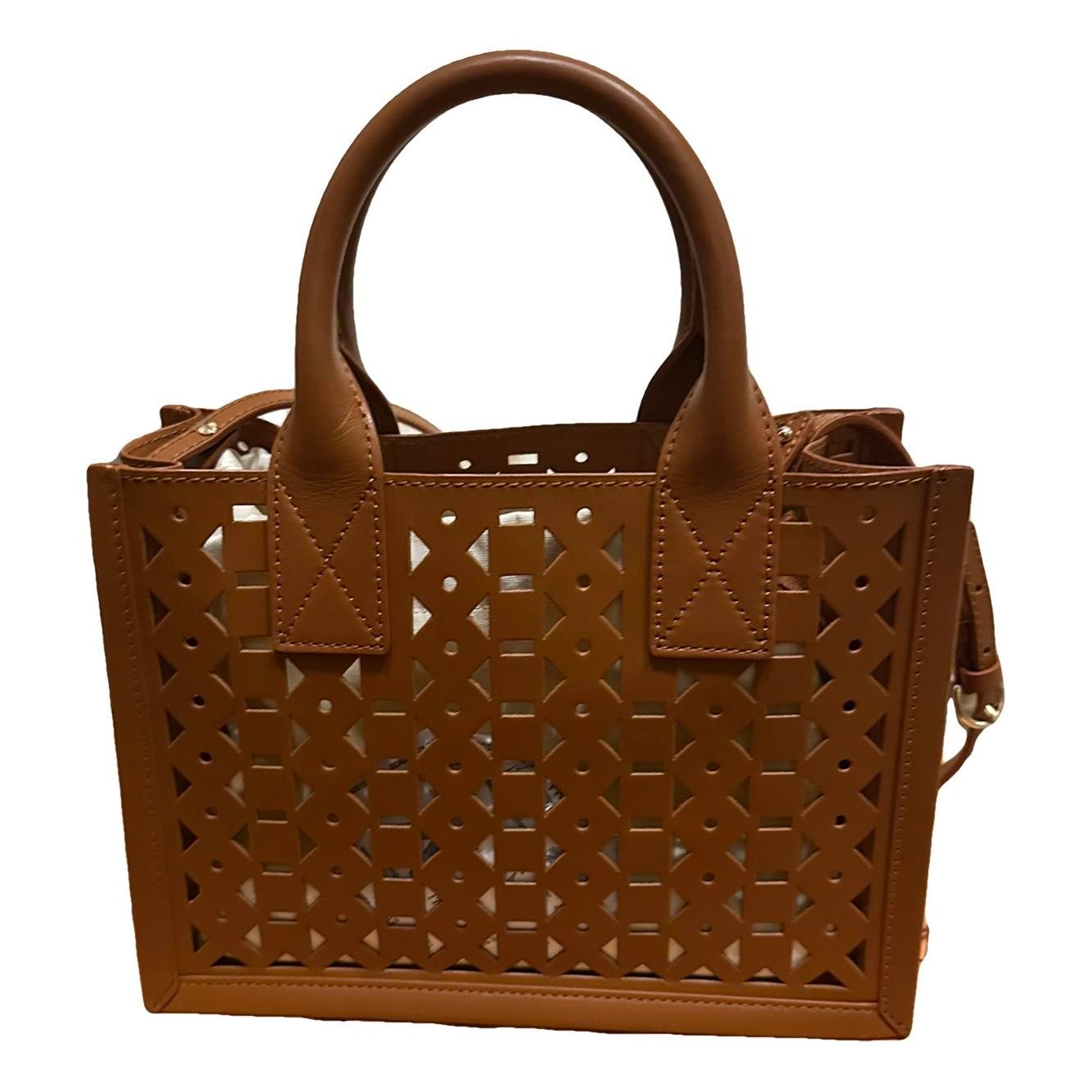 Leather crossbody bag
