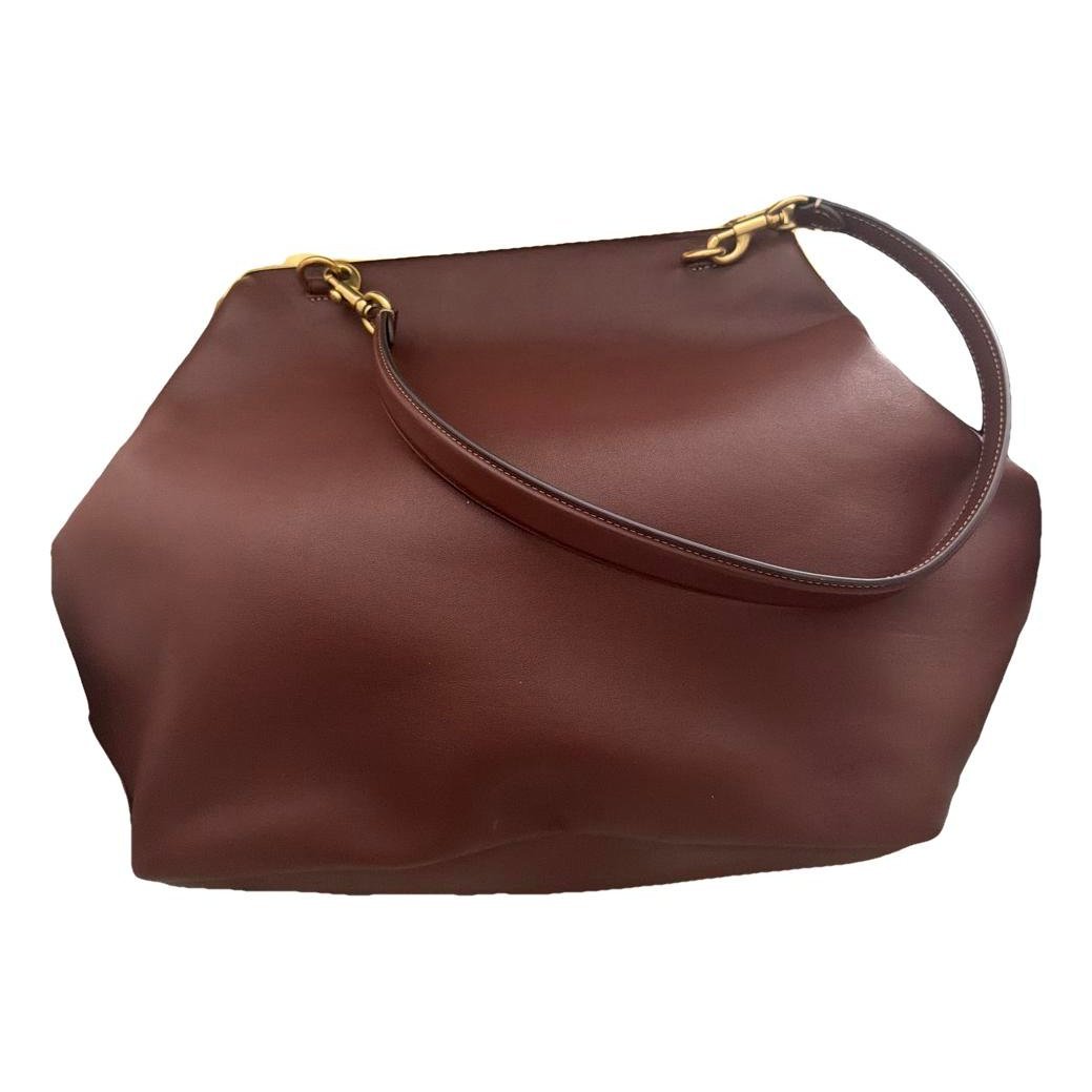 Leather handbag