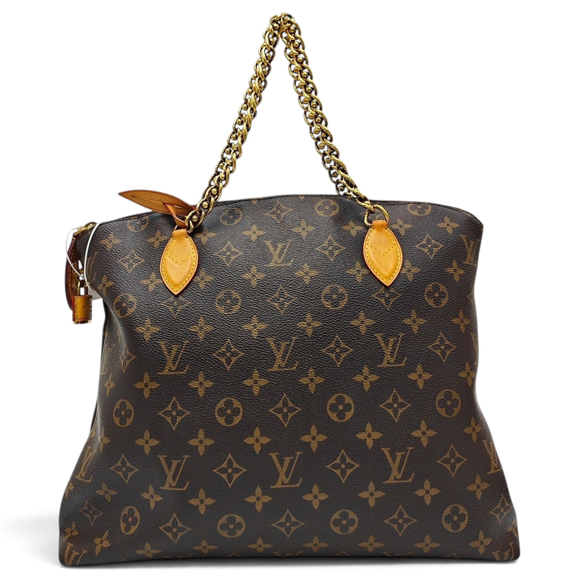 Lockit leather handbag