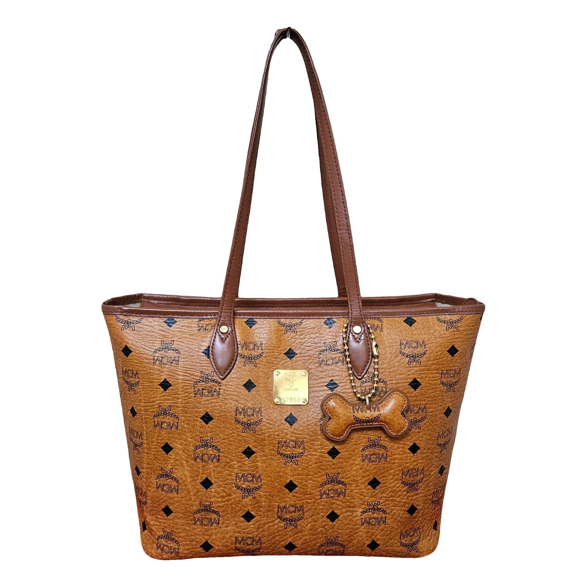 MCM Leather tote