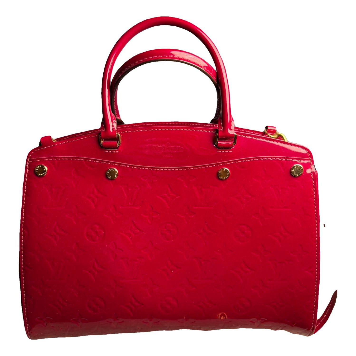 Bréa patent leather handbag