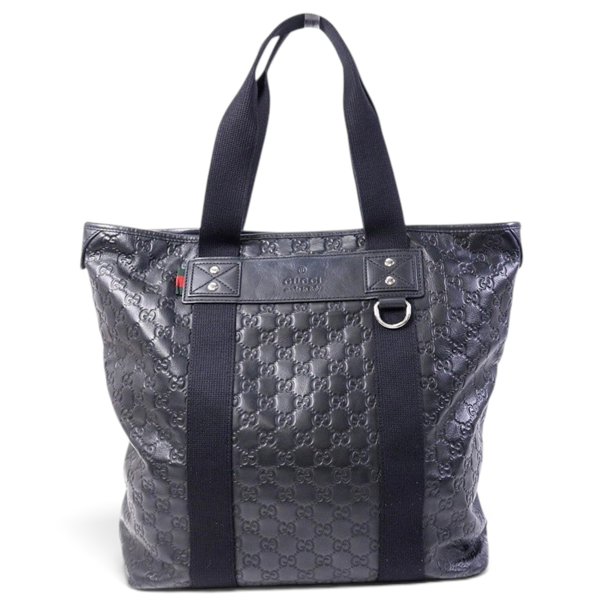 Leather tote