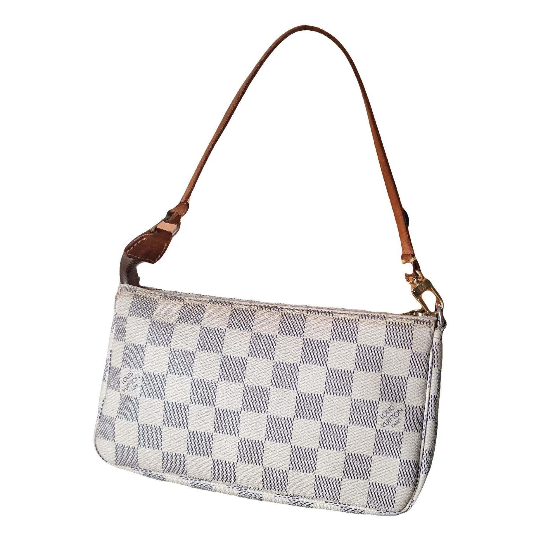 Pochette Accessoire leather handbag