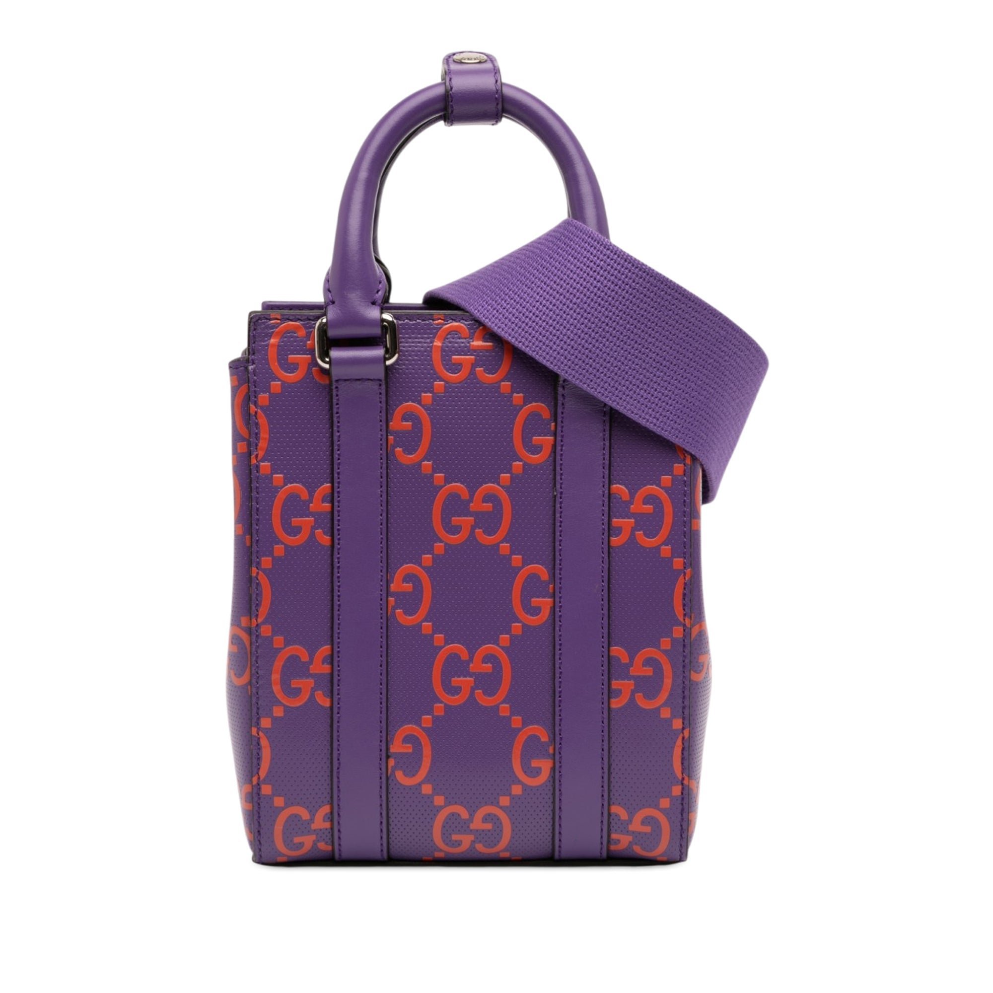 Leather tote