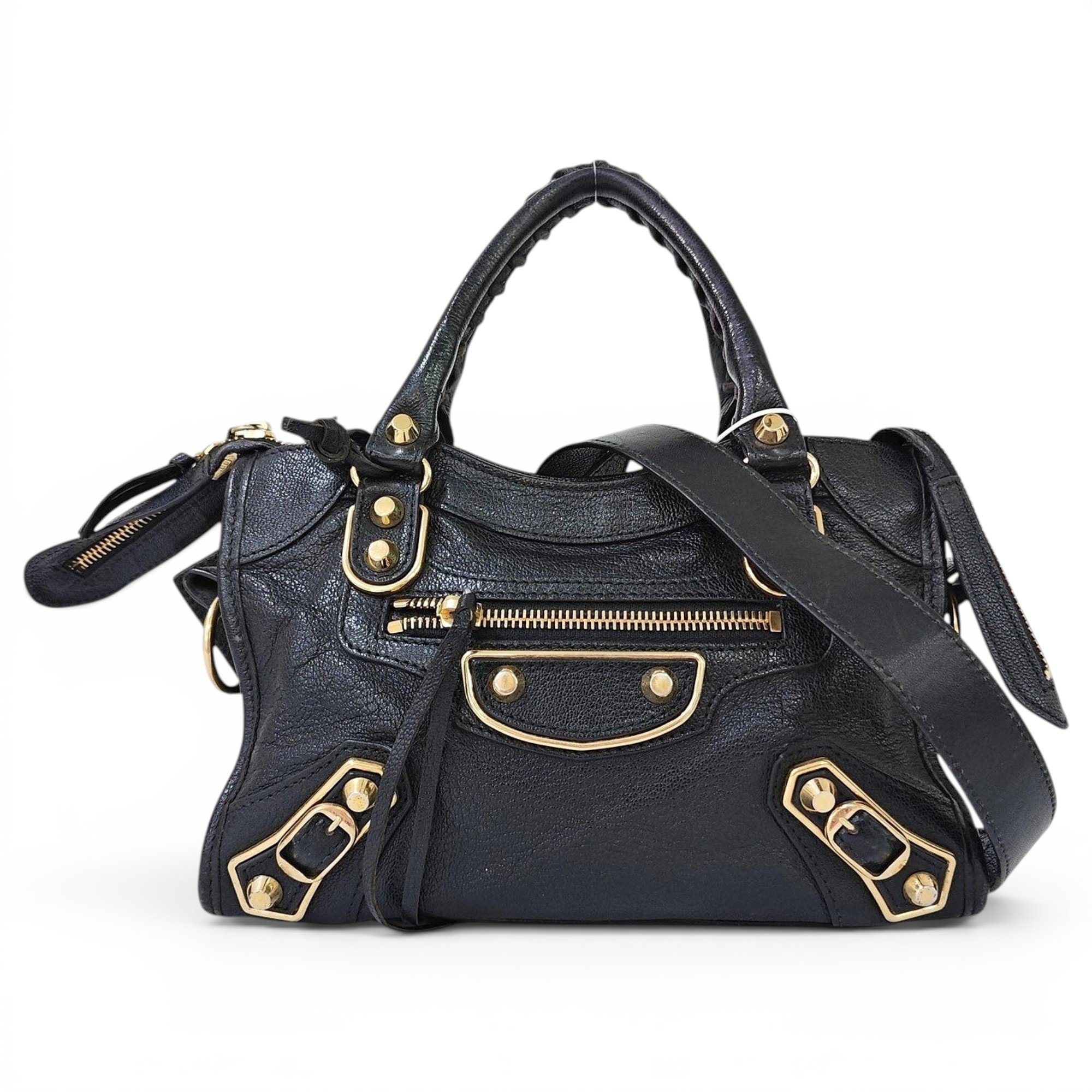 Leather handbag