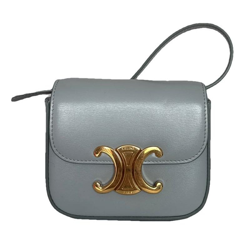 Triomphe leather handbag