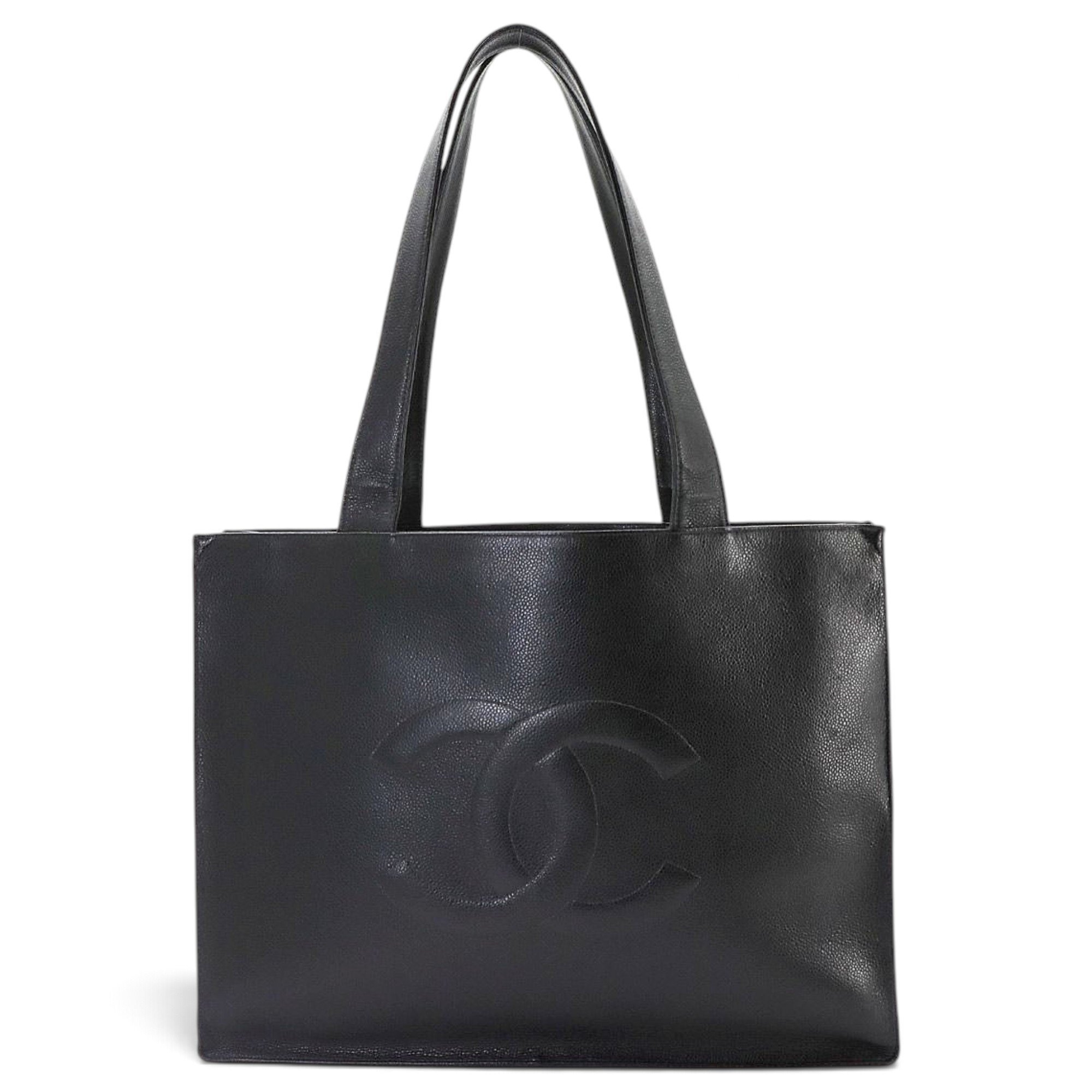 Leather tote
