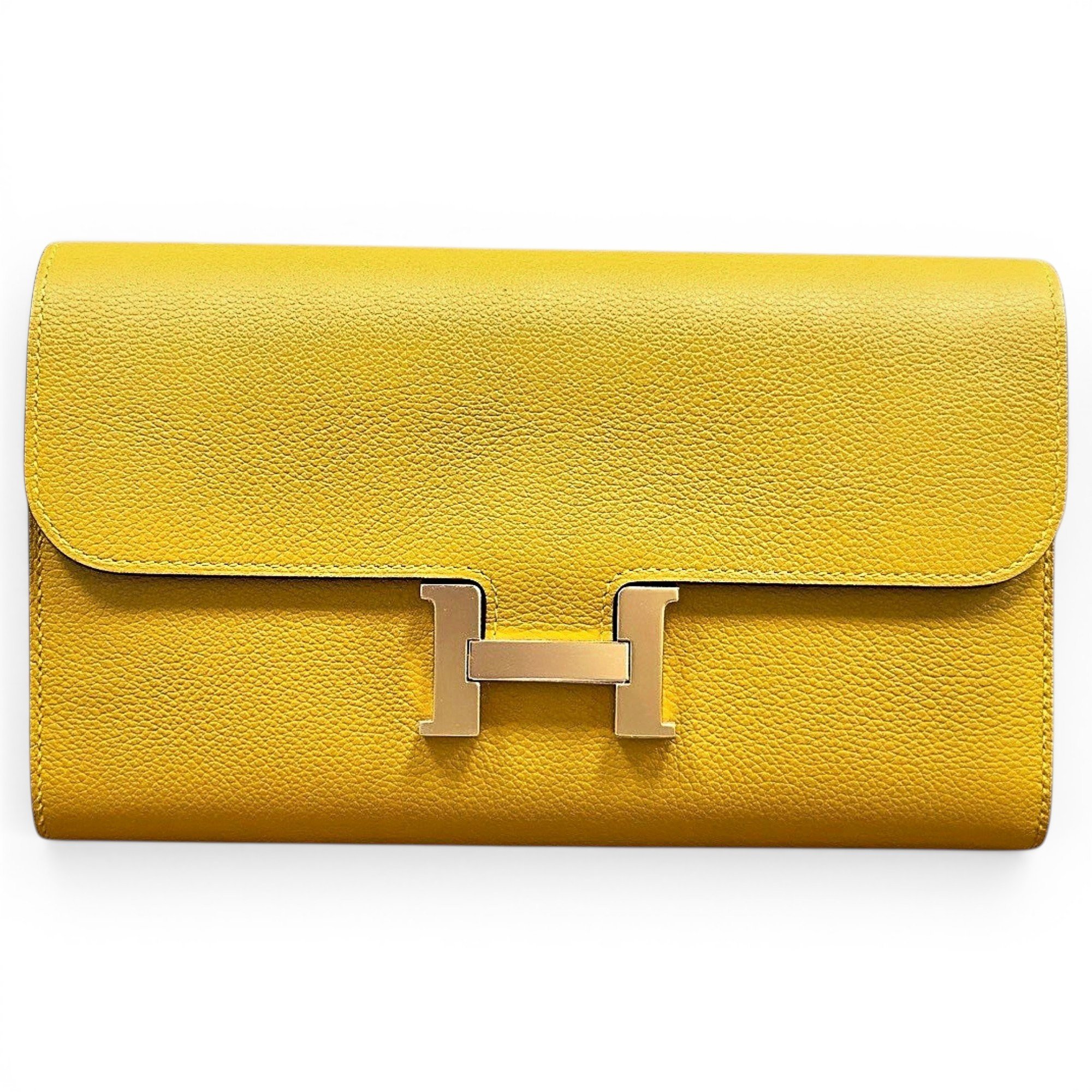 H leather handbag