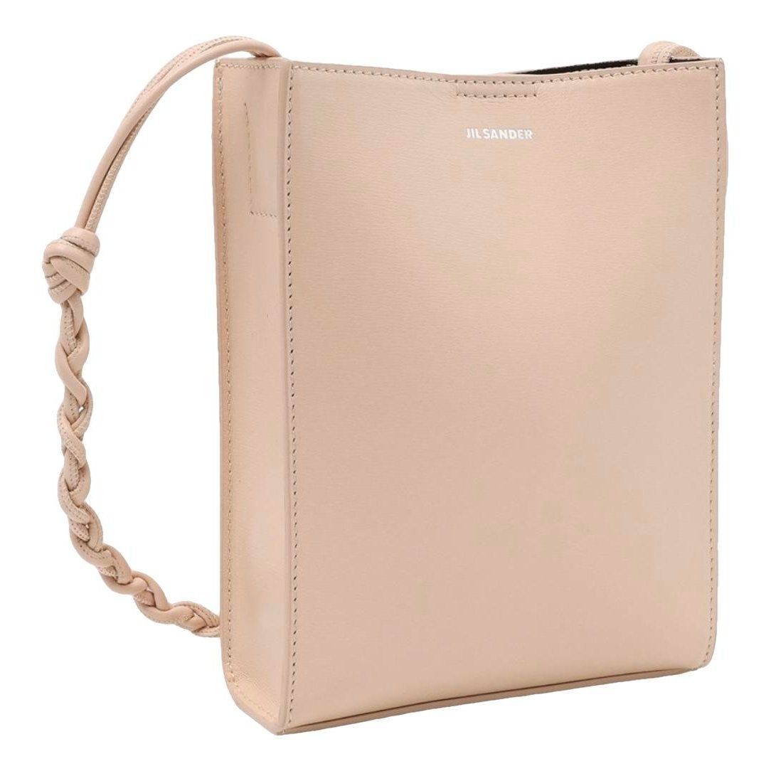 Jil Sander Tangle leather crossbody bag