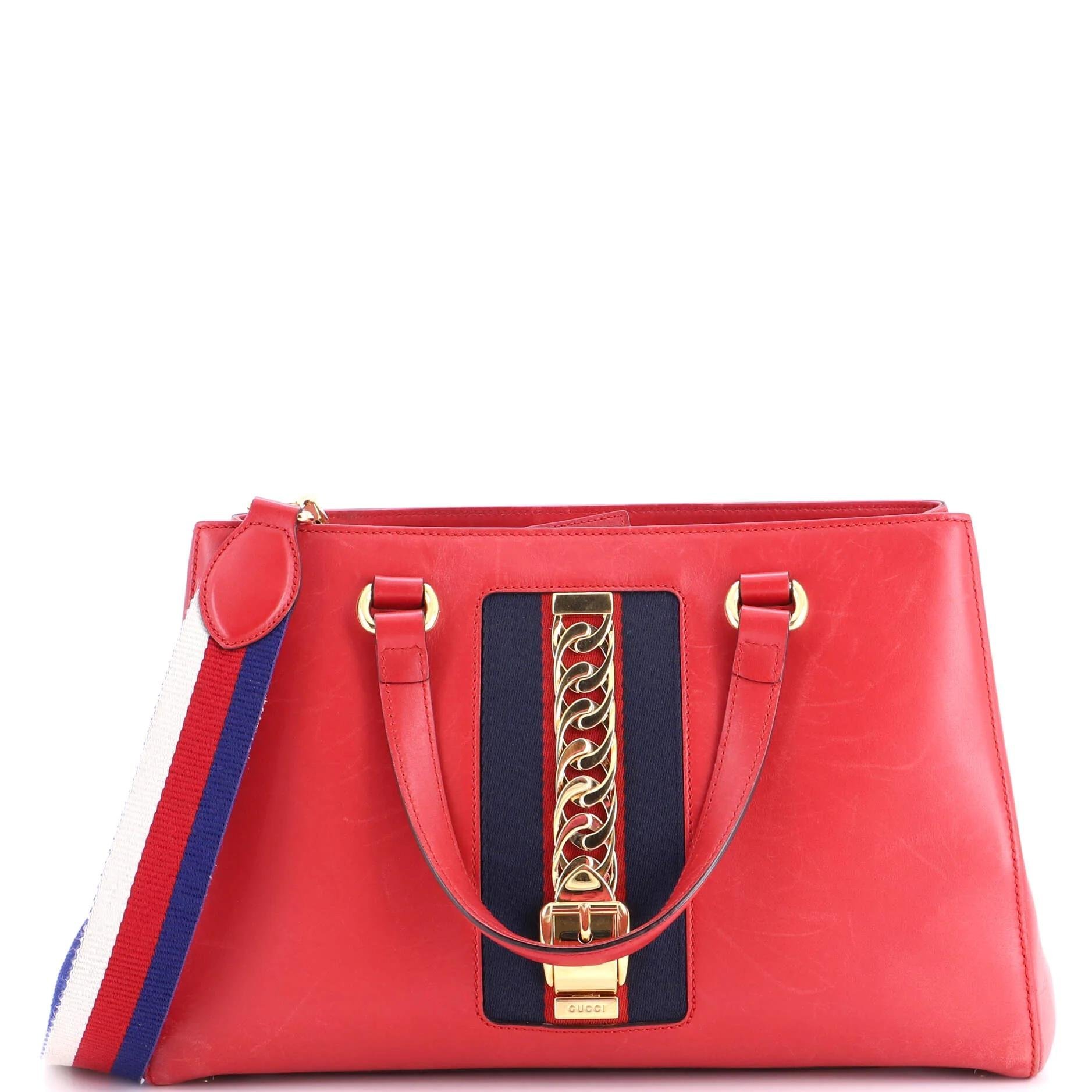 Leather satchel