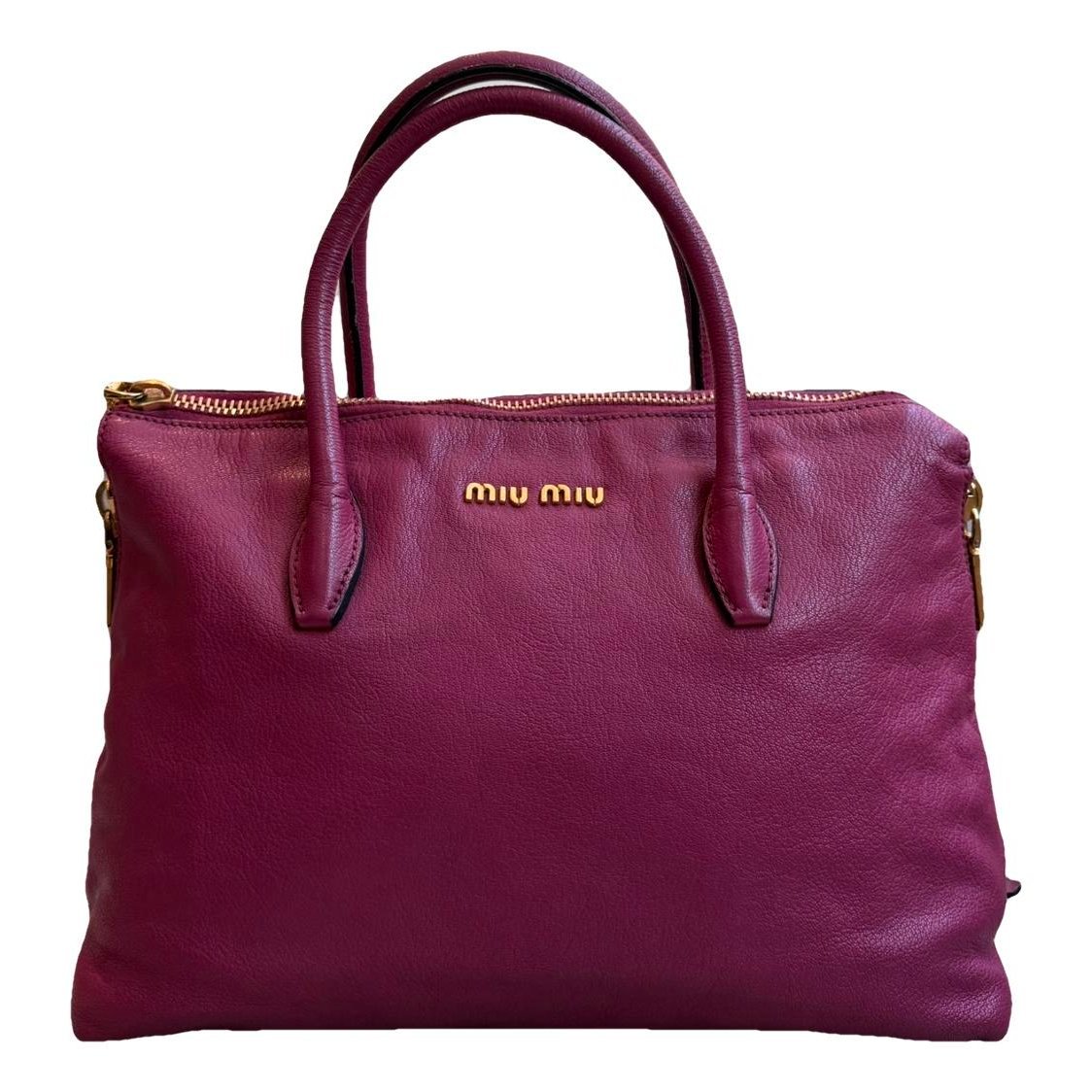 Leather handbag