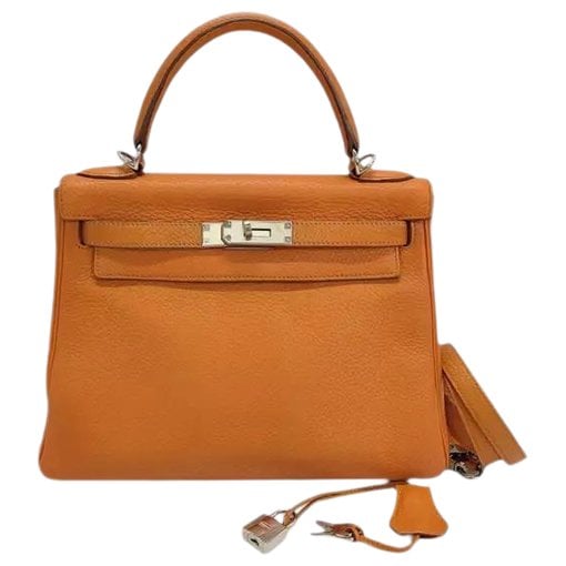Kelly 32 leather handbag