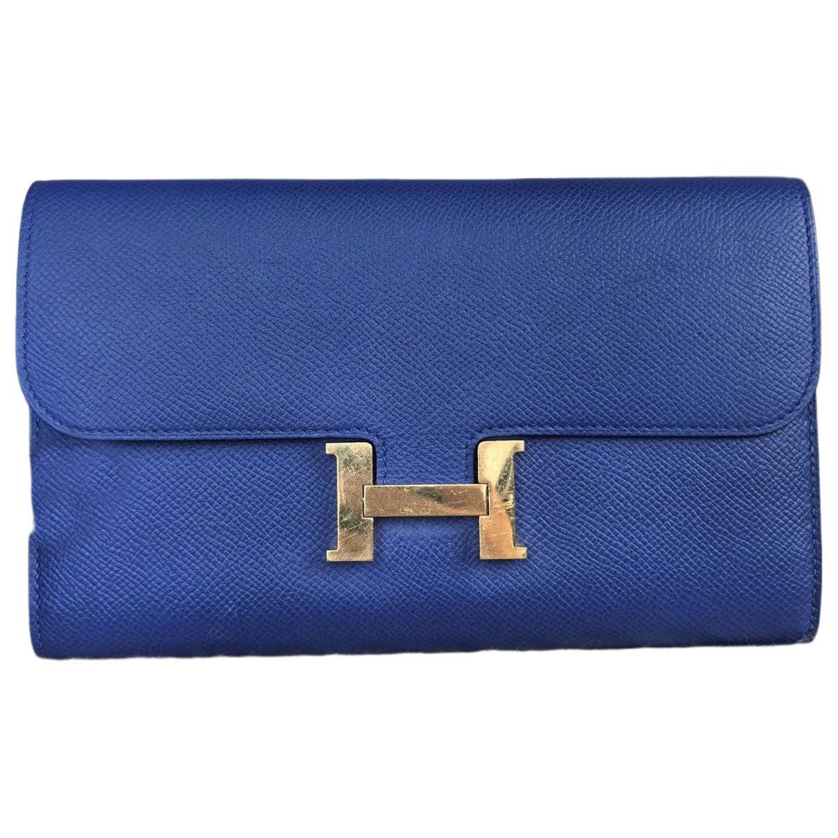 Constance leather clutch bag