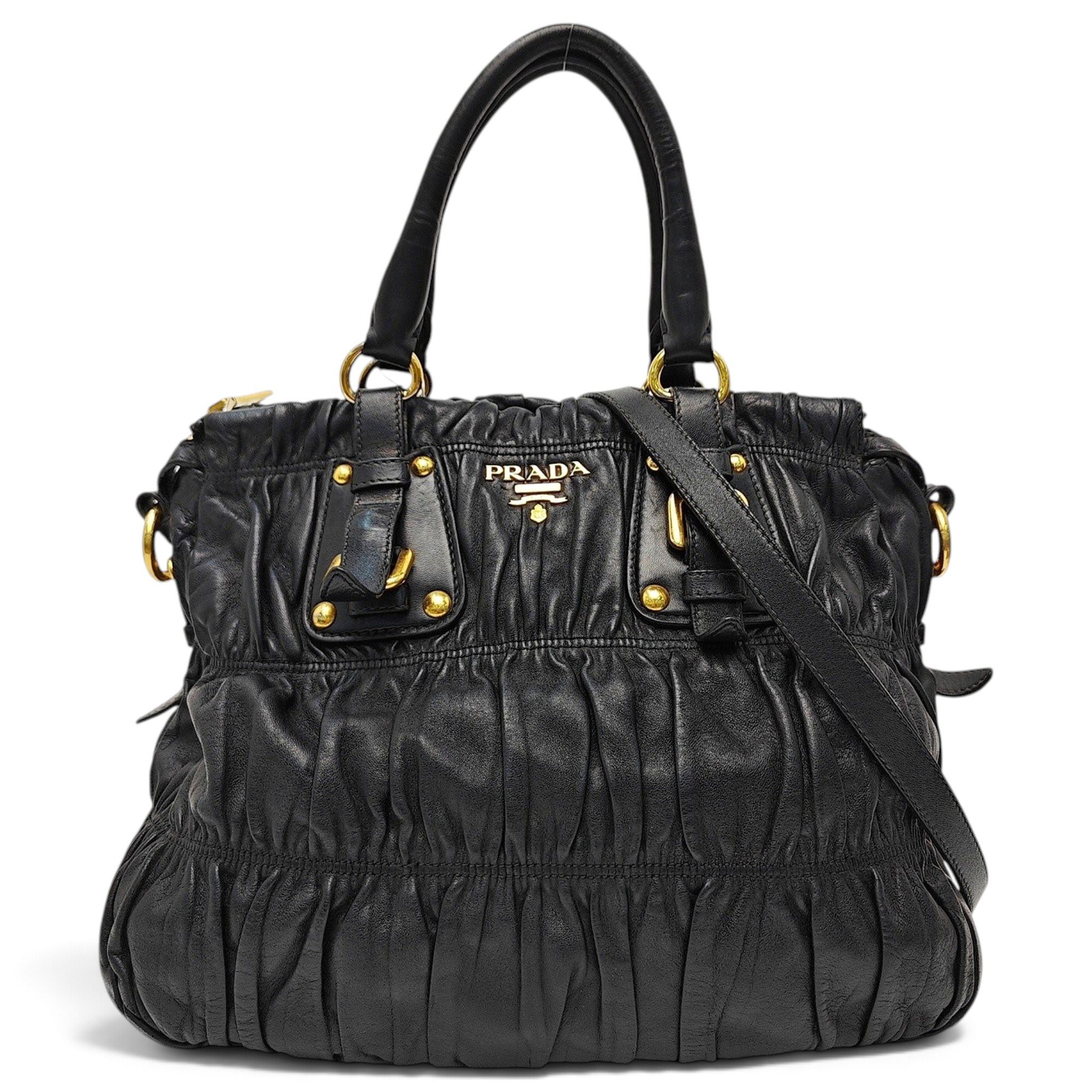 Leather handbag