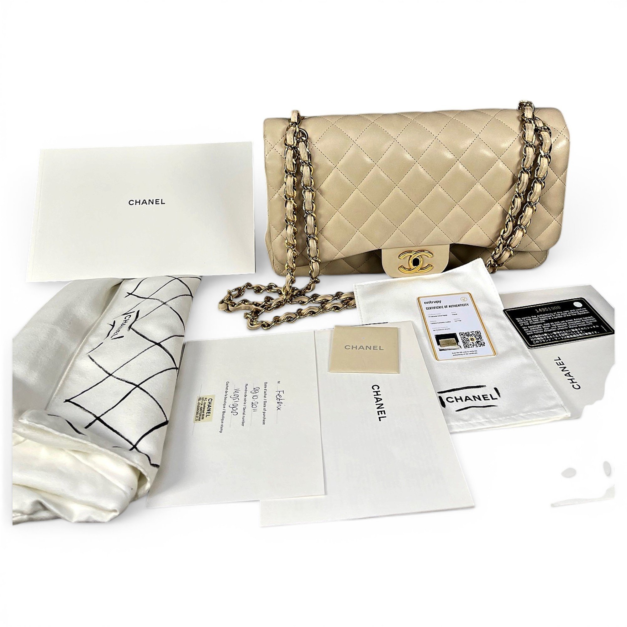 Timeless/Classique leather handbag