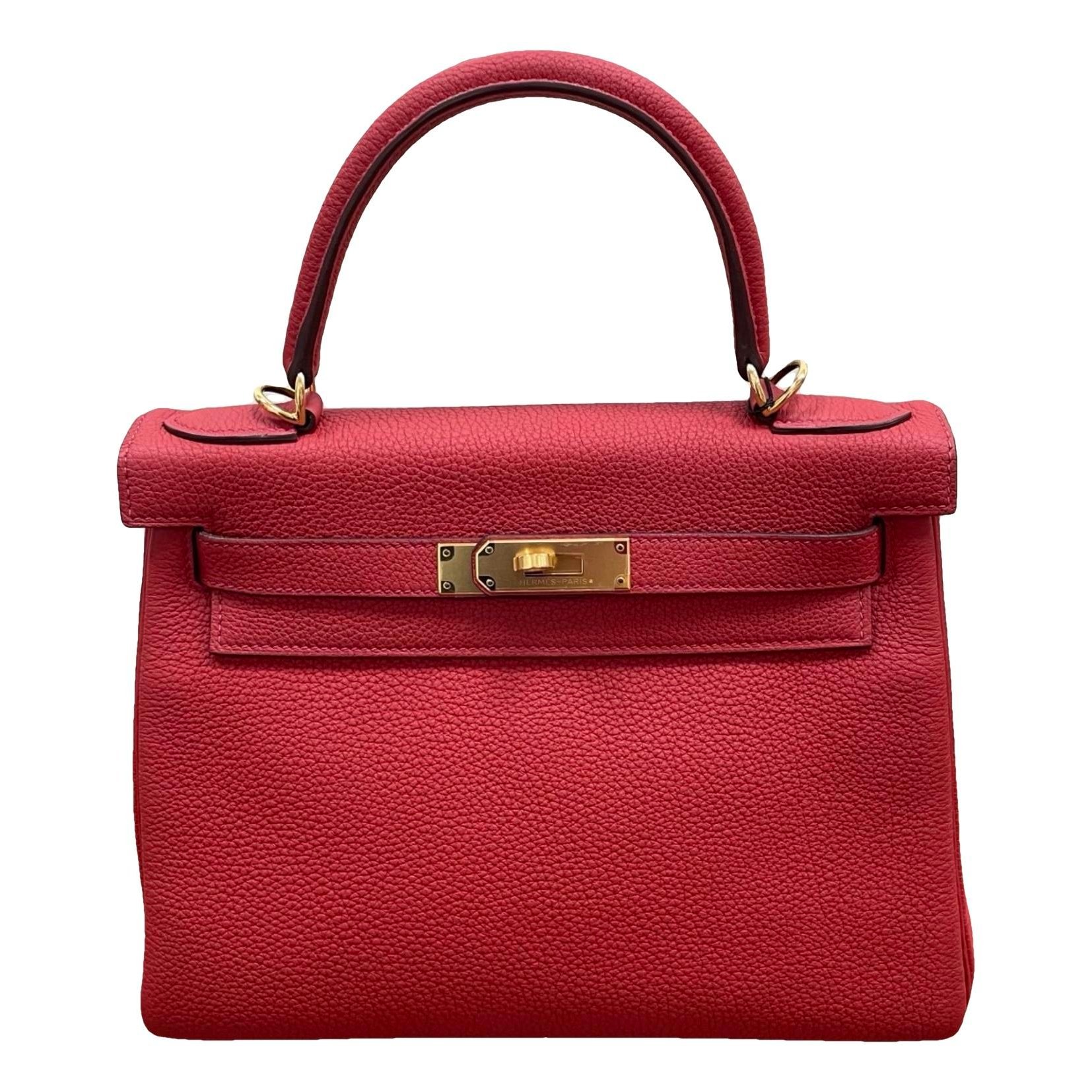 Kelly 28 leather handbag