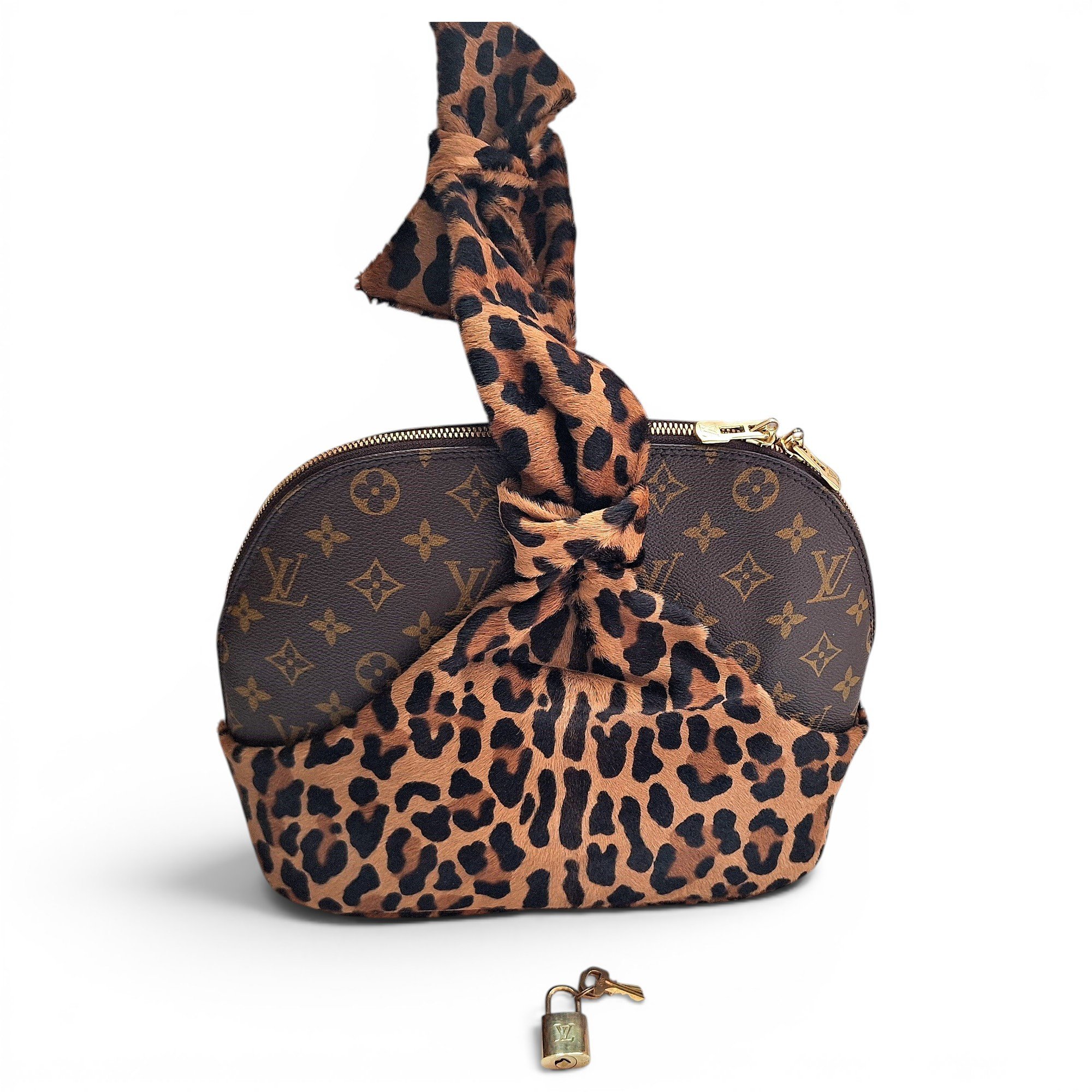 Alma pony-style calfskin handbag