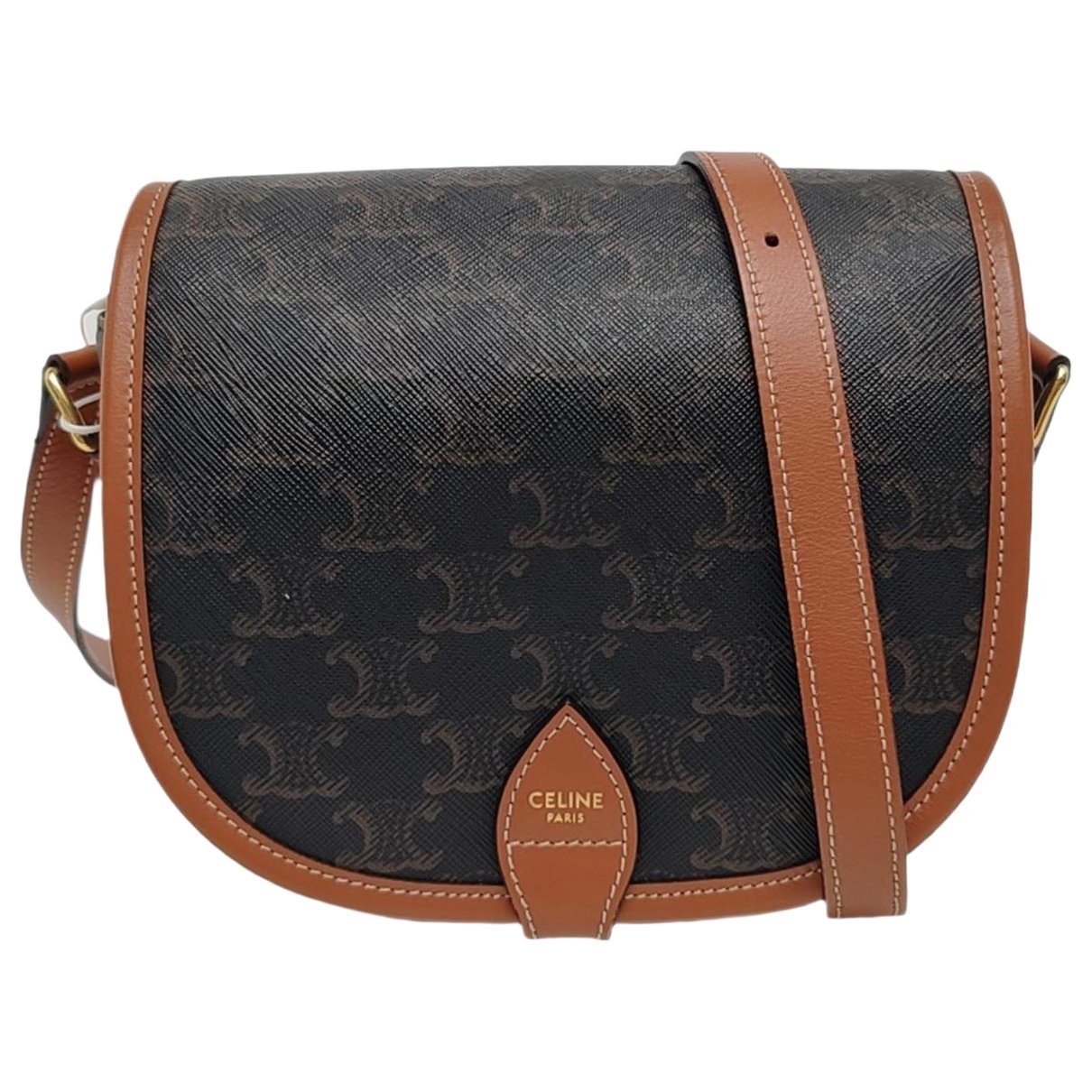 Folco leather crossbody bag