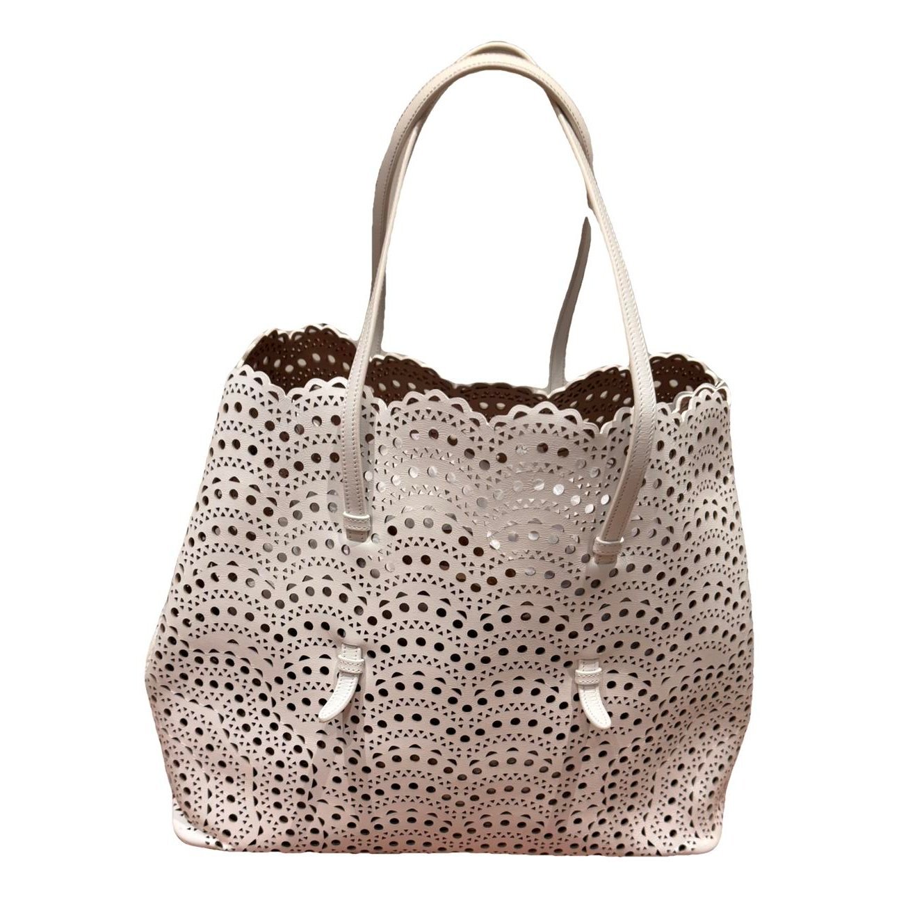 Mina leather tote