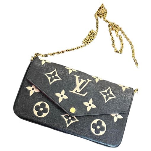 Trio pouch leather clutch bag