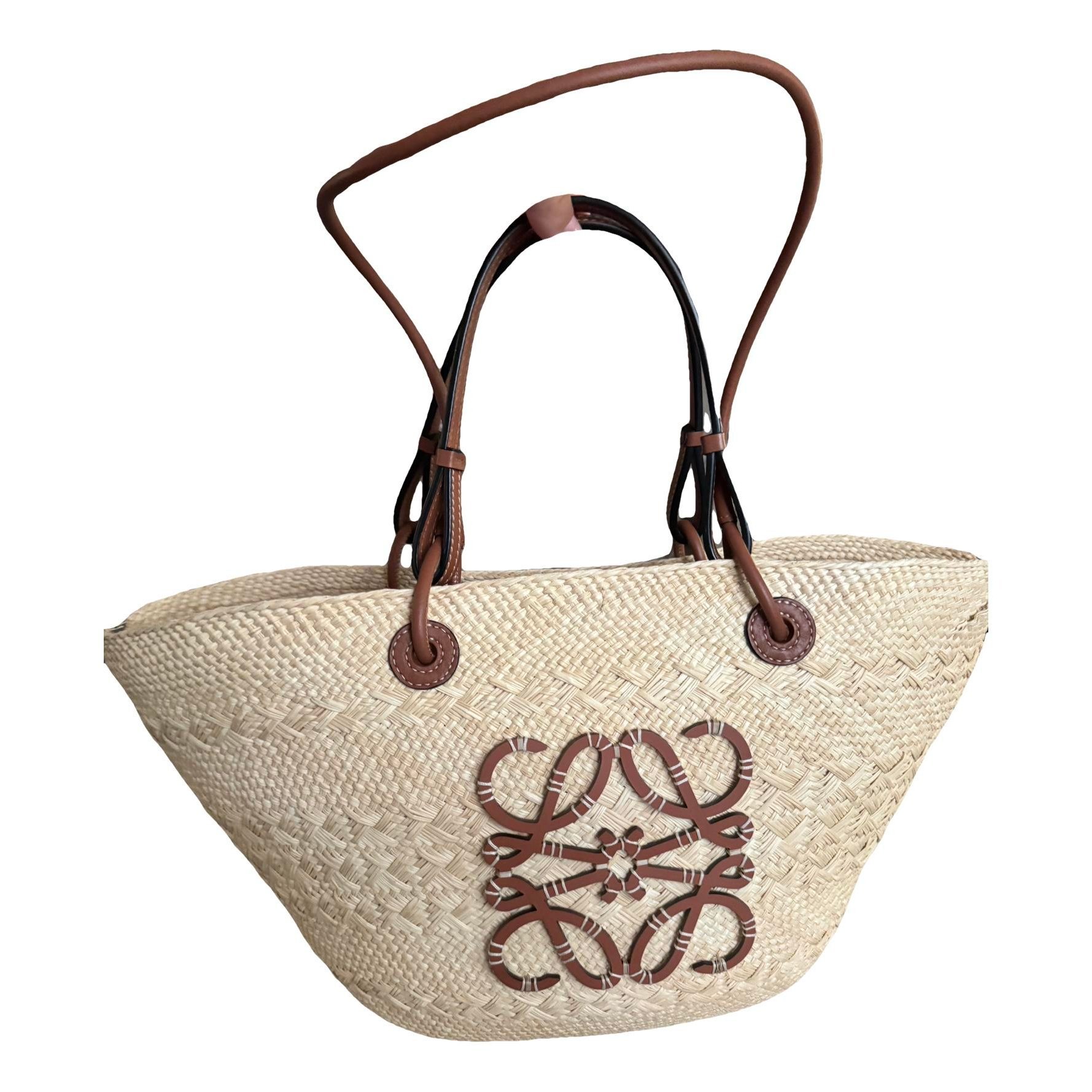 Leather travel bag