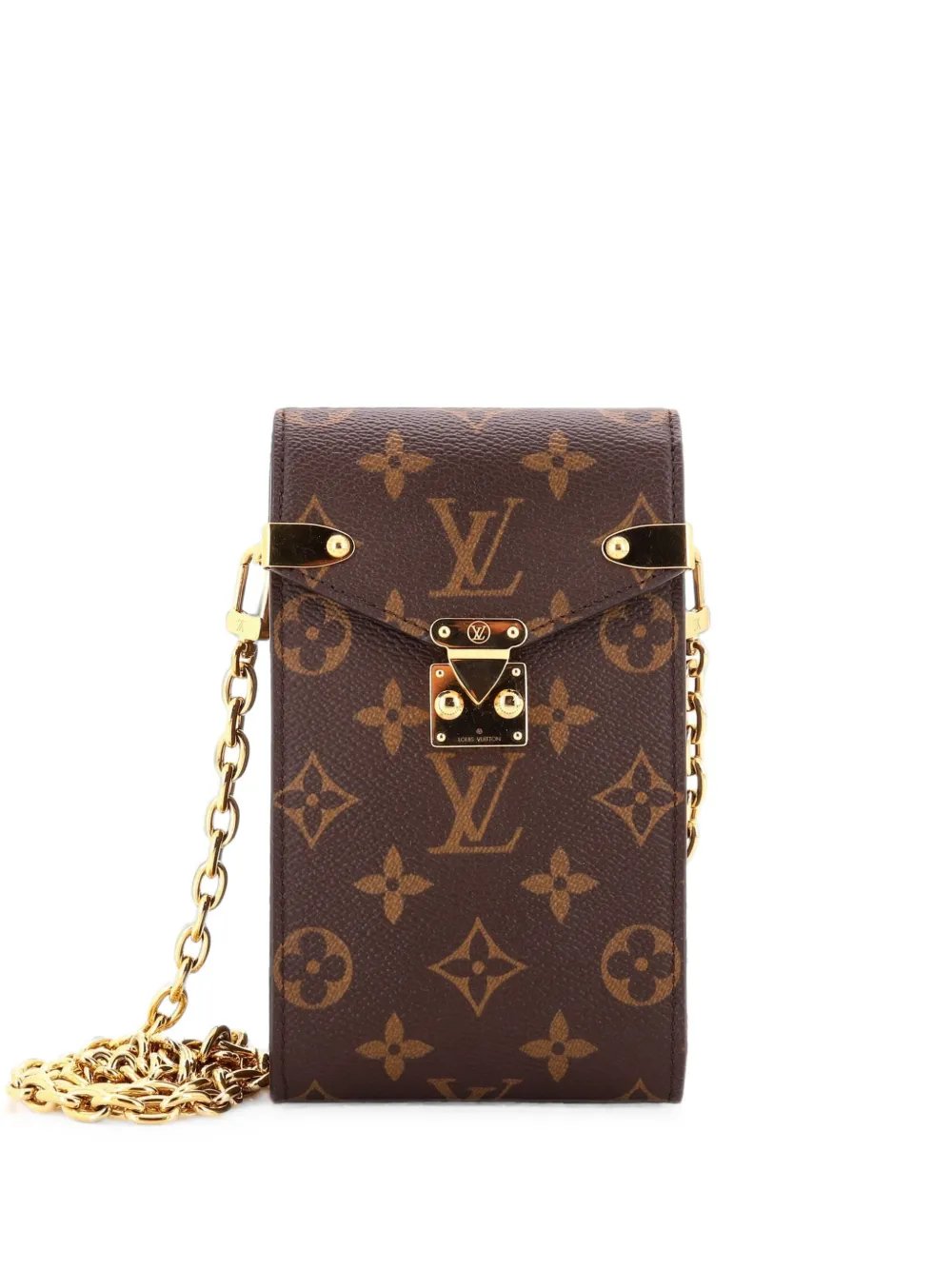 Metis Phone Pouch on Chain Monogram Canvas shoulder bag