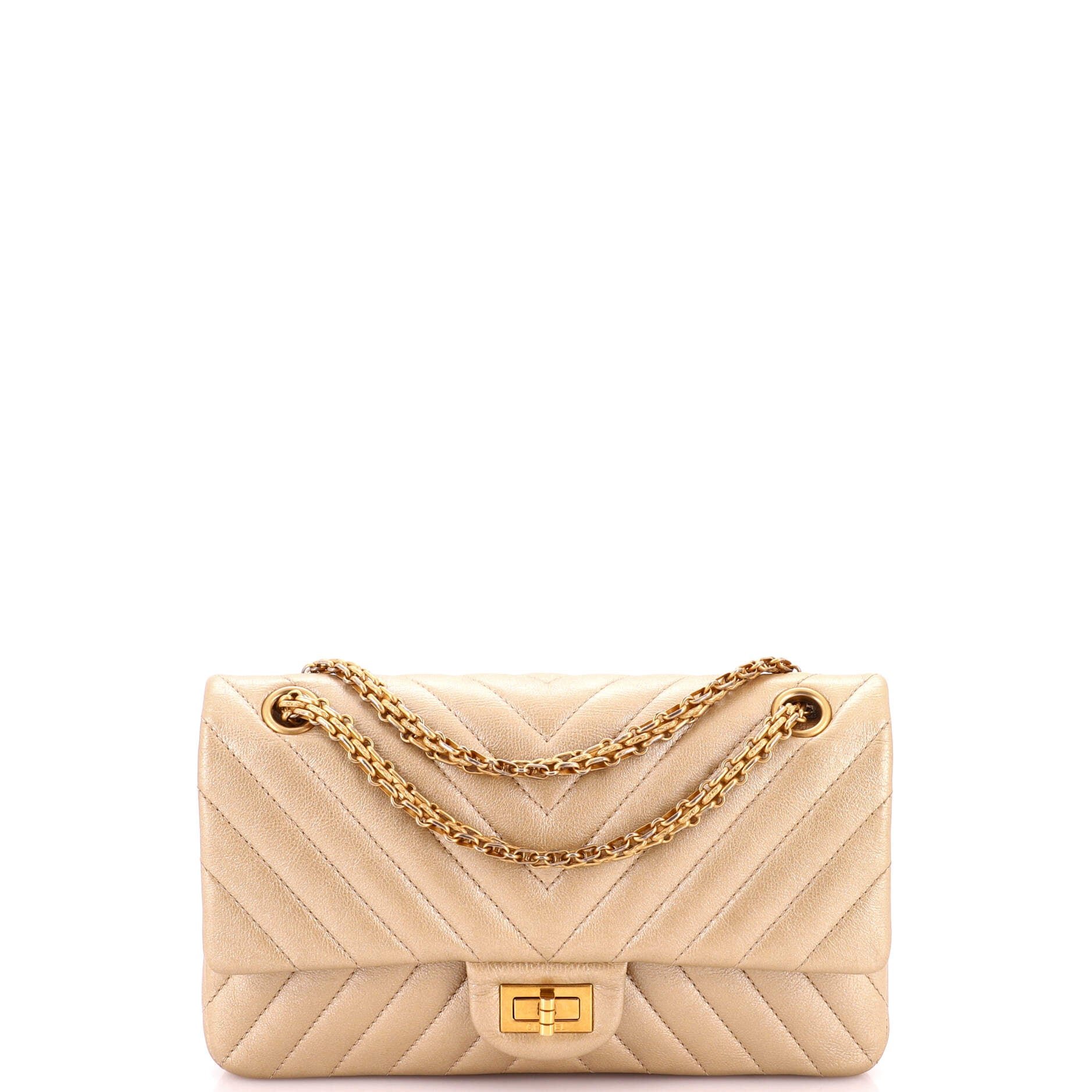 Reissue 2.55 Flap Bag Chevron Sheepskin 225