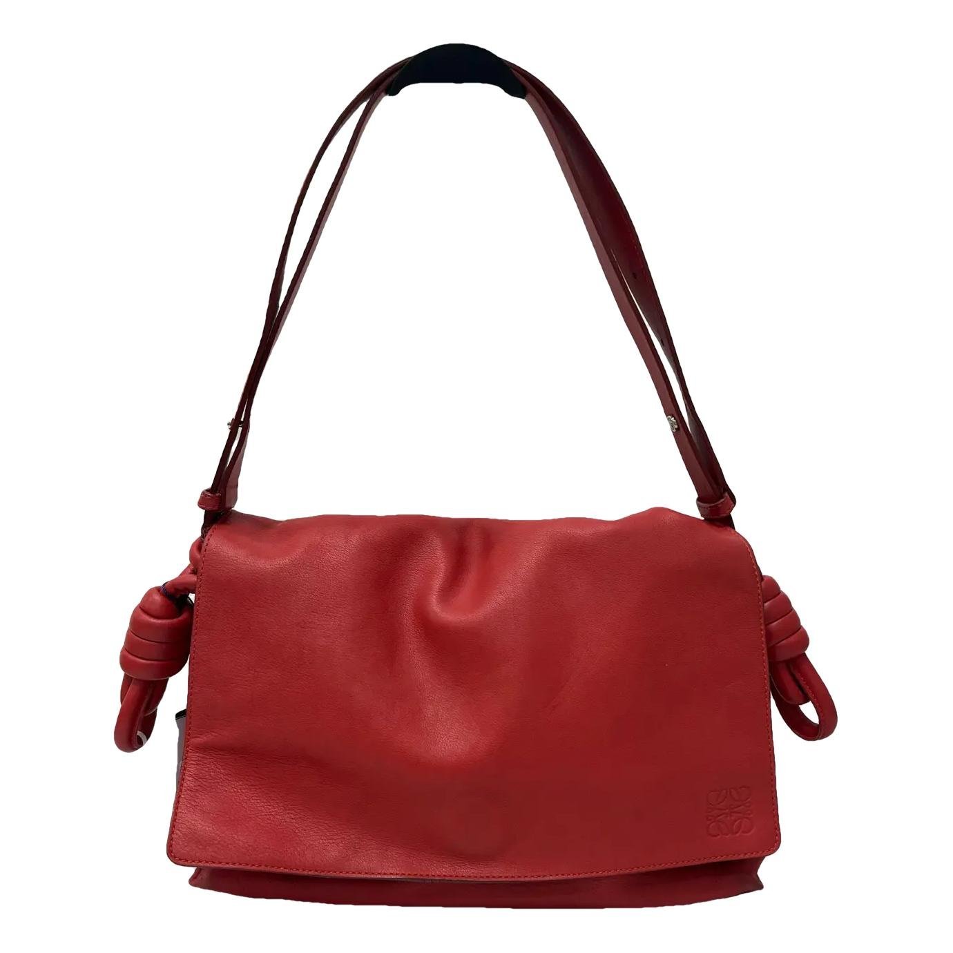 Flamenco leather handbag