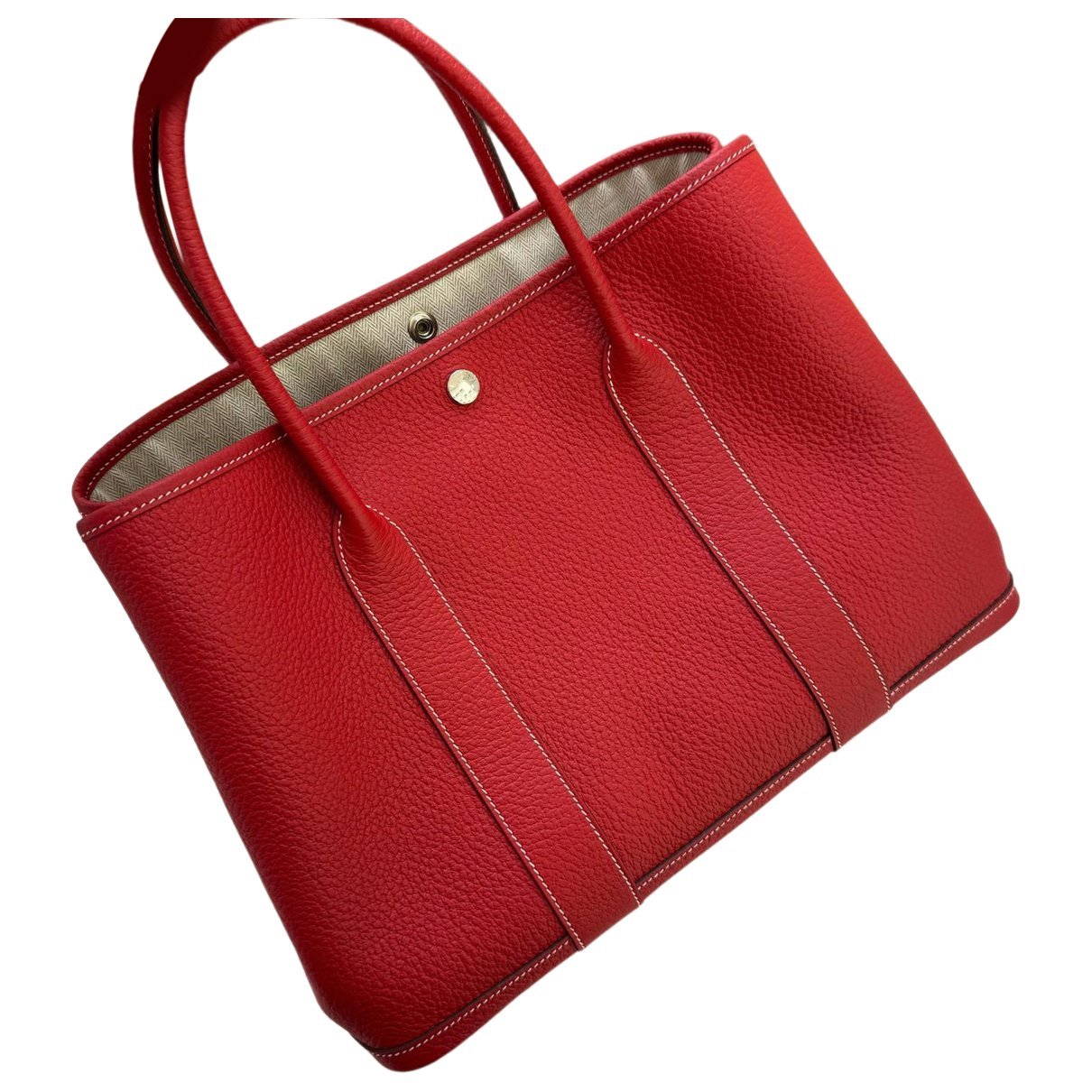 Garden Party leather tote