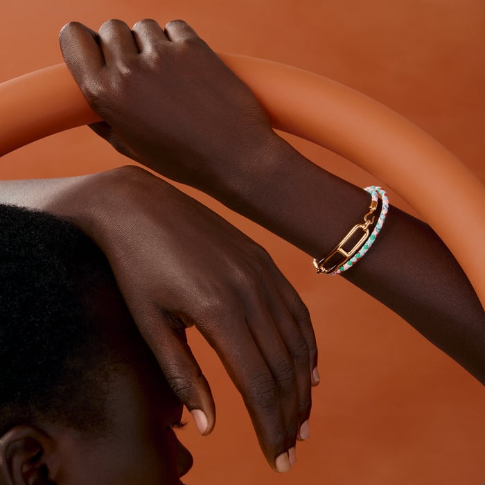 Aurore Roulis Double Tour Bracelet