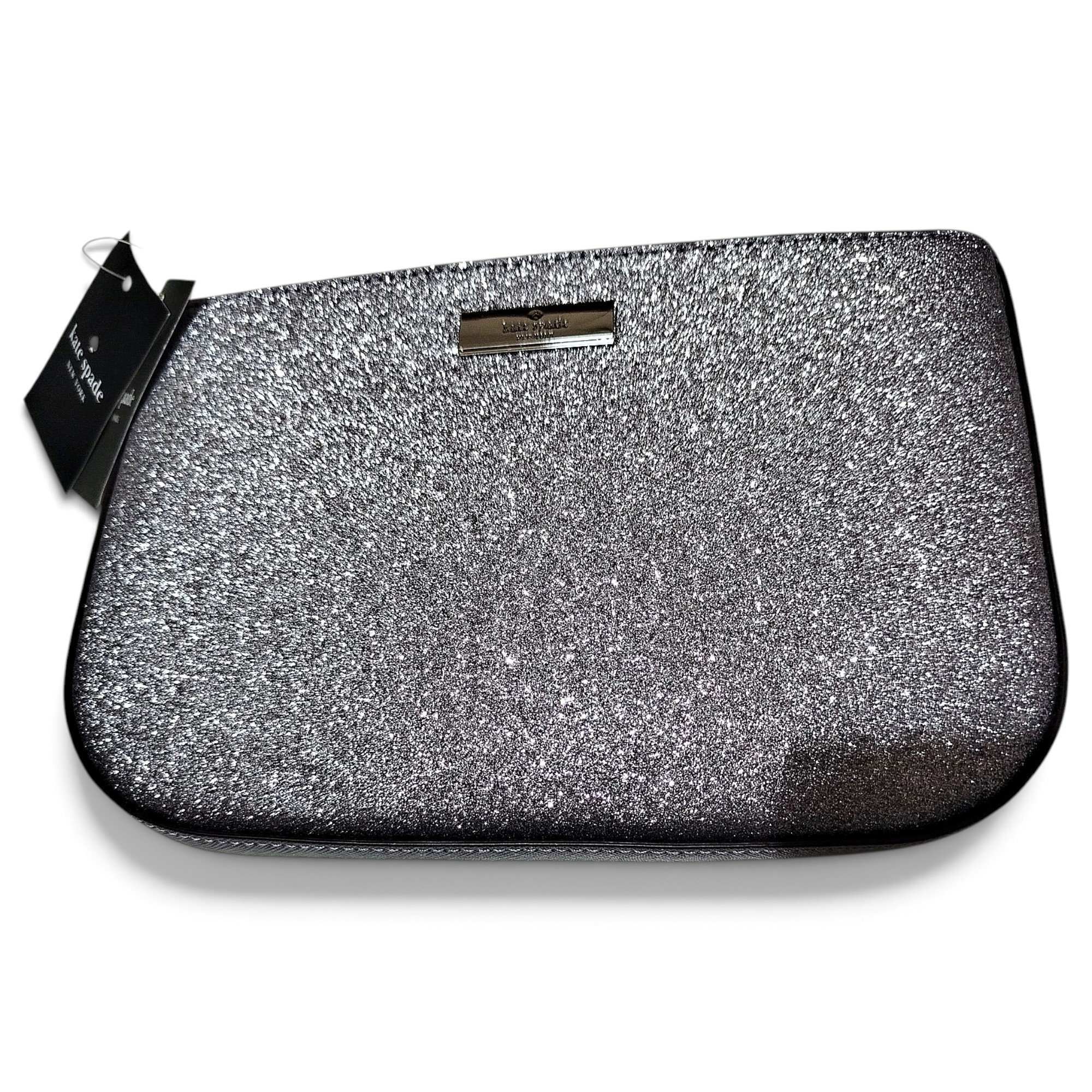 Glitter clutch bag