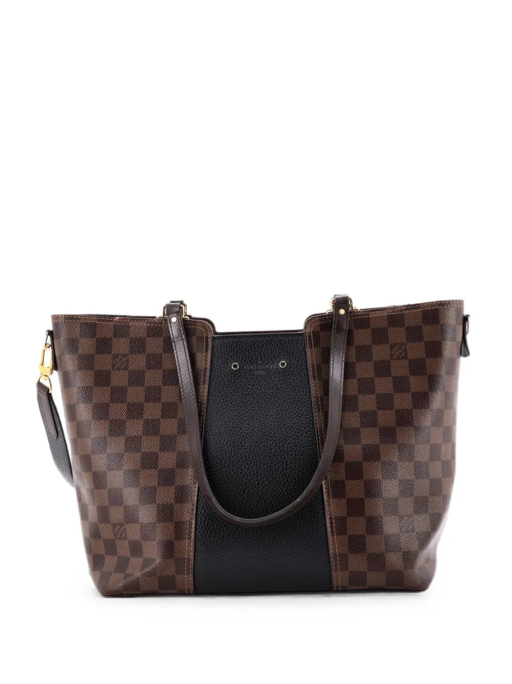 Jersey Handbag Damier with Leather shoulder bag
