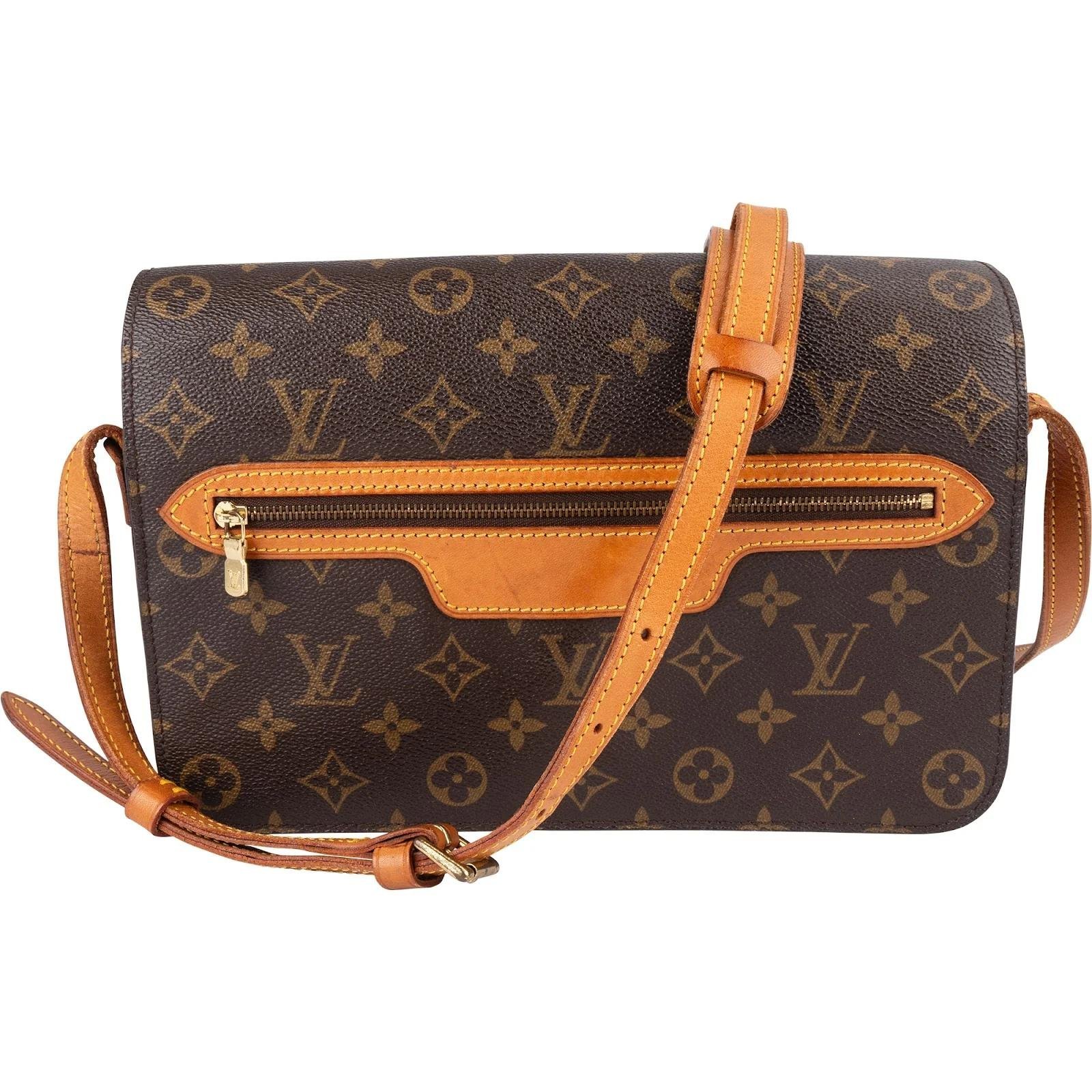 Leather crossbody bag