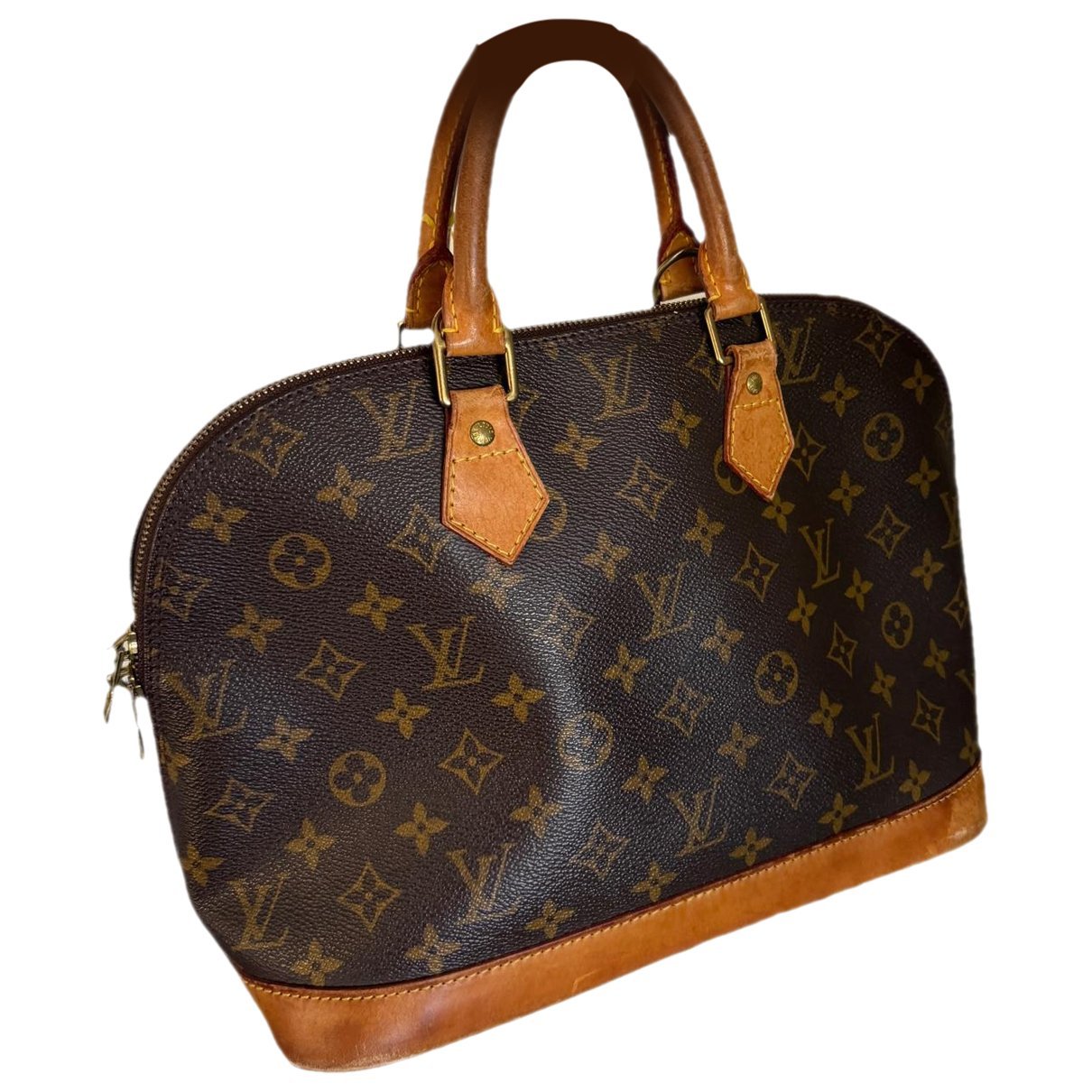 Alma leather handbag