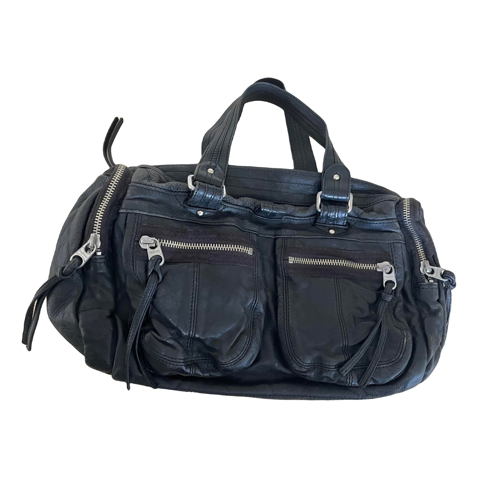 Leather handbag