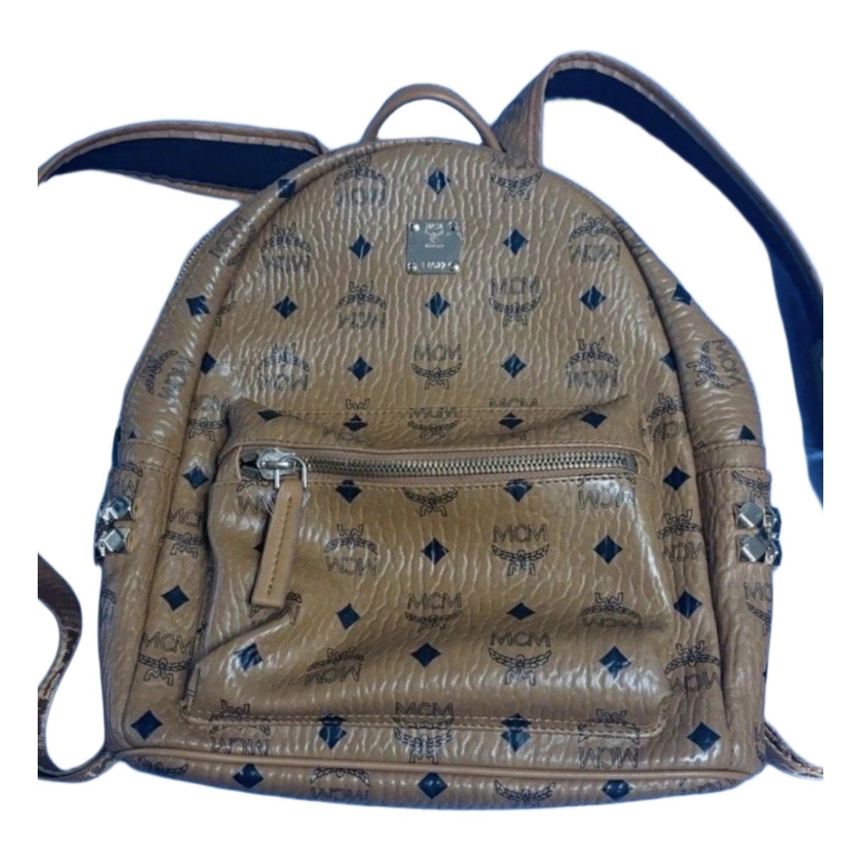 Leather backpack