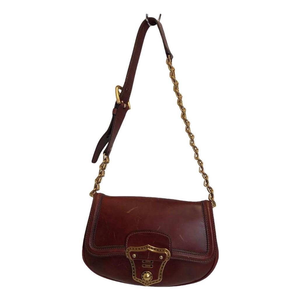 Dahlia leather handbag