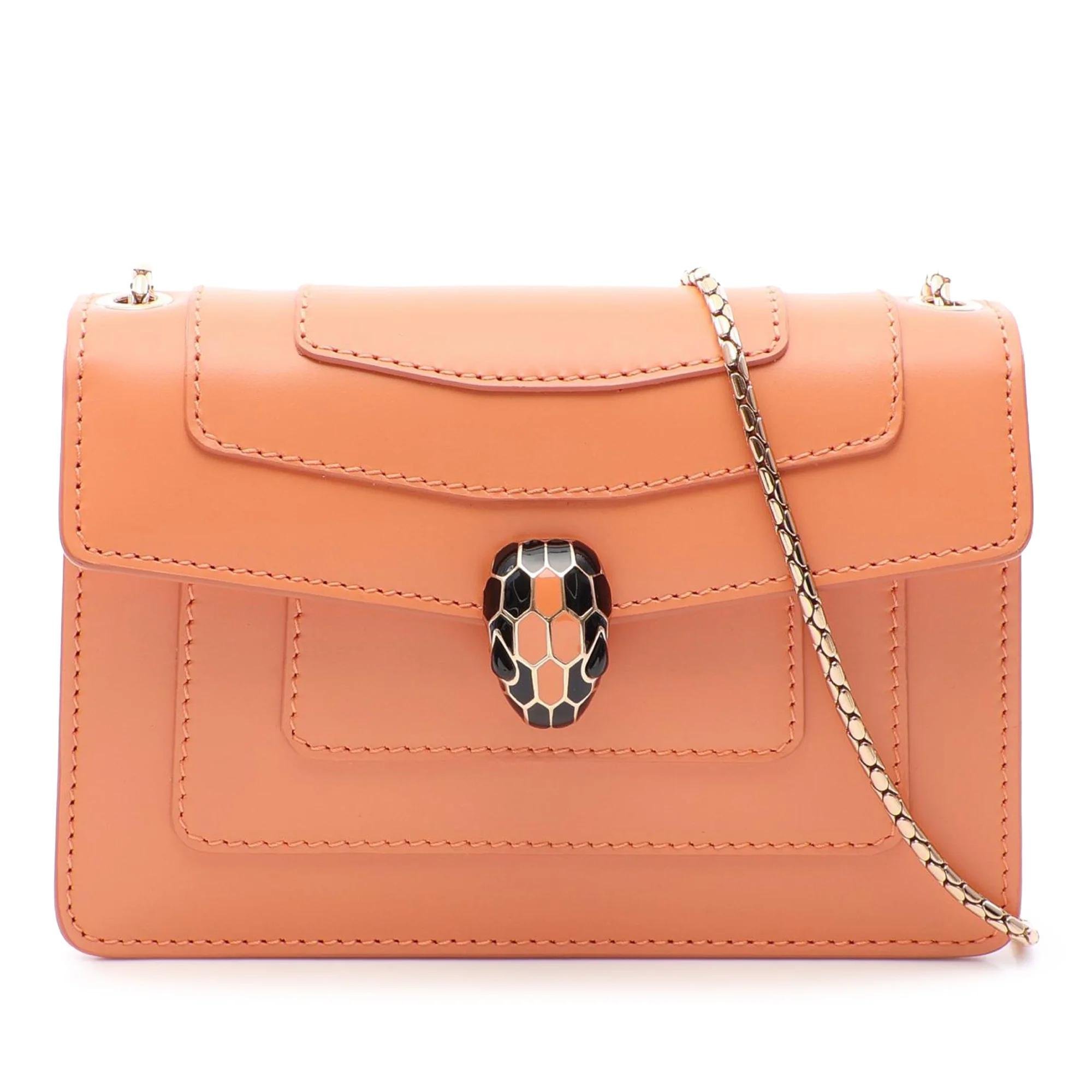 Serpenti pony-style calfskin handbag