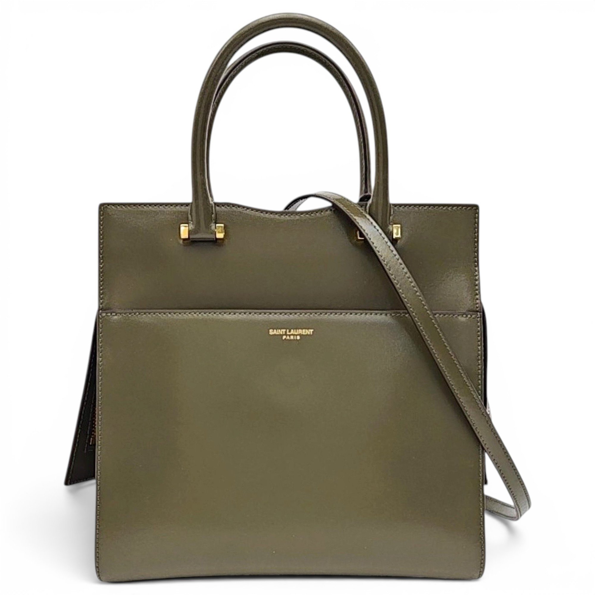 Leather handbag