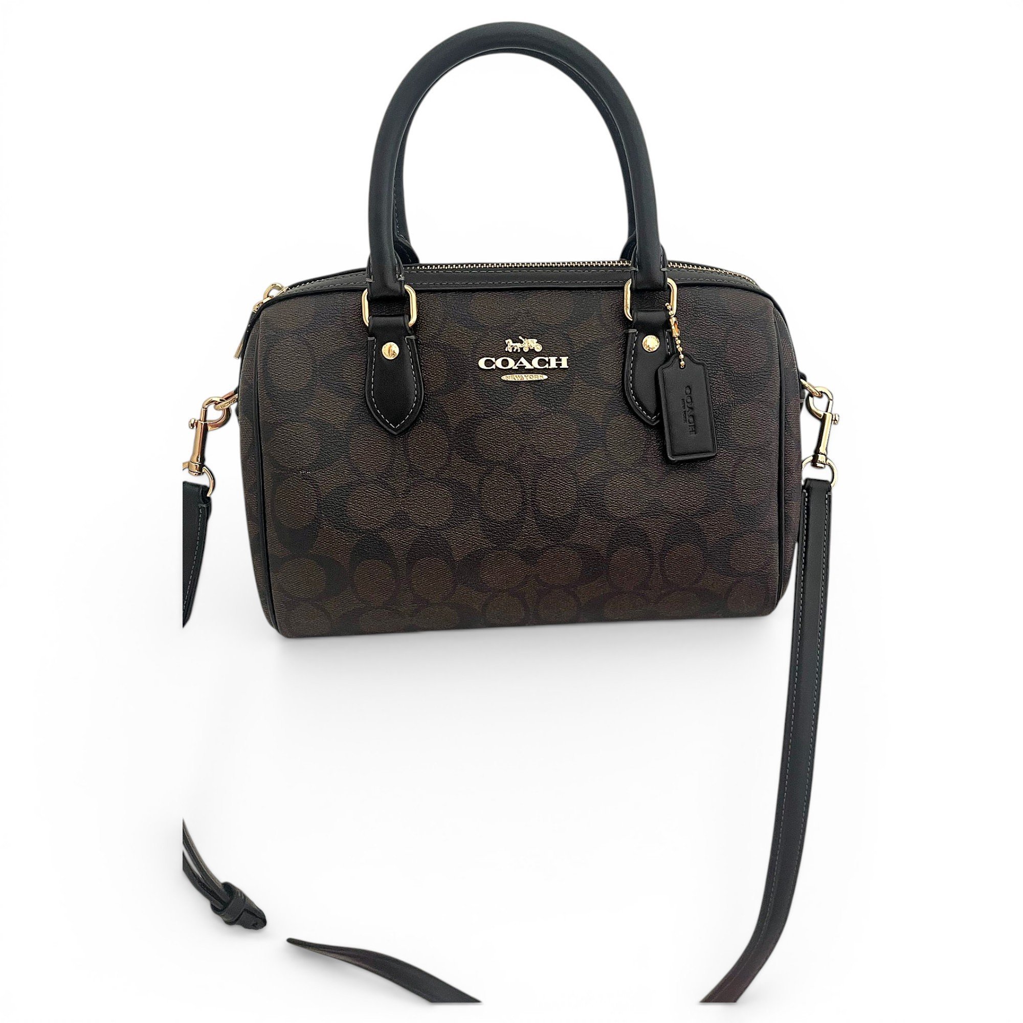 Leather satchel