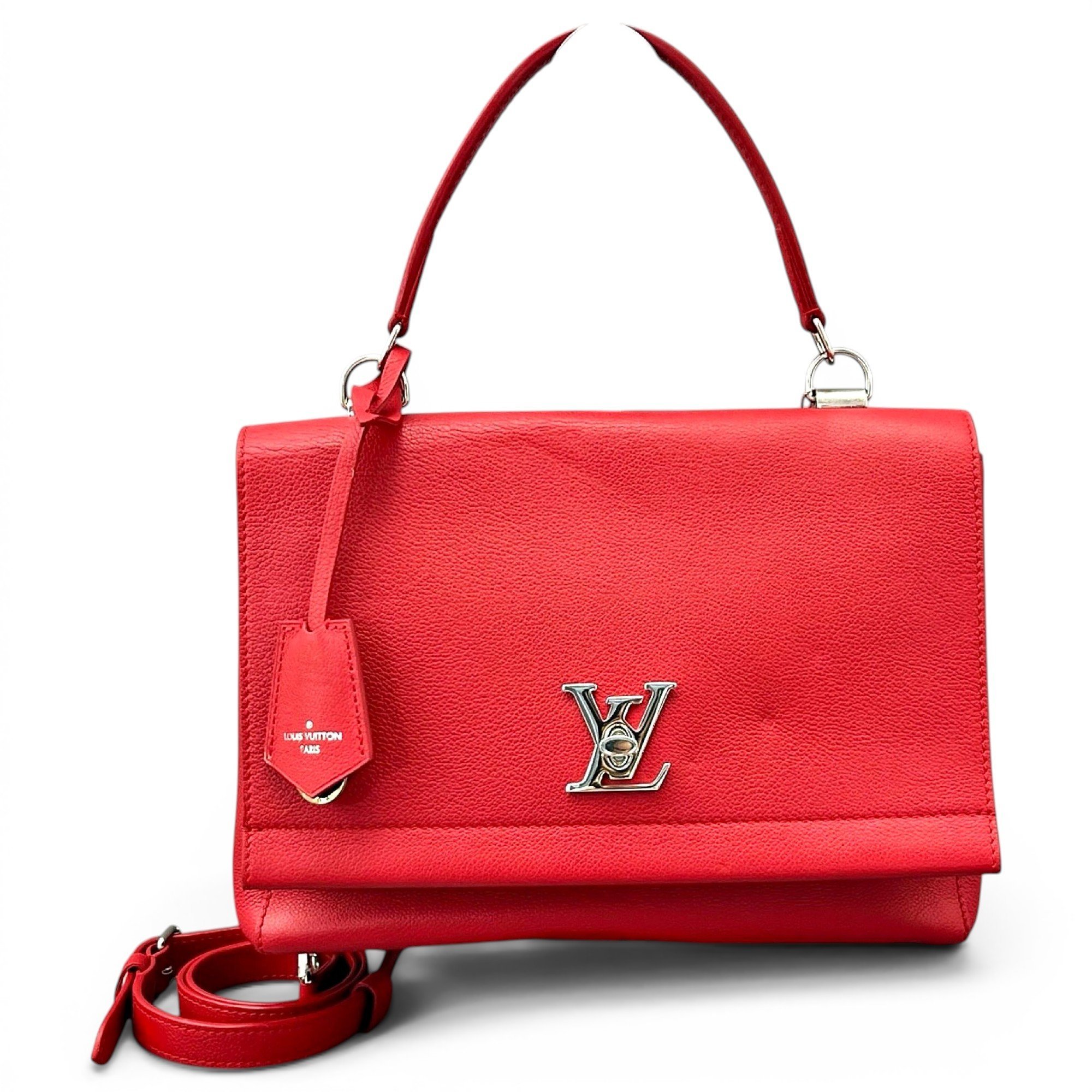 Lockme leather handbag